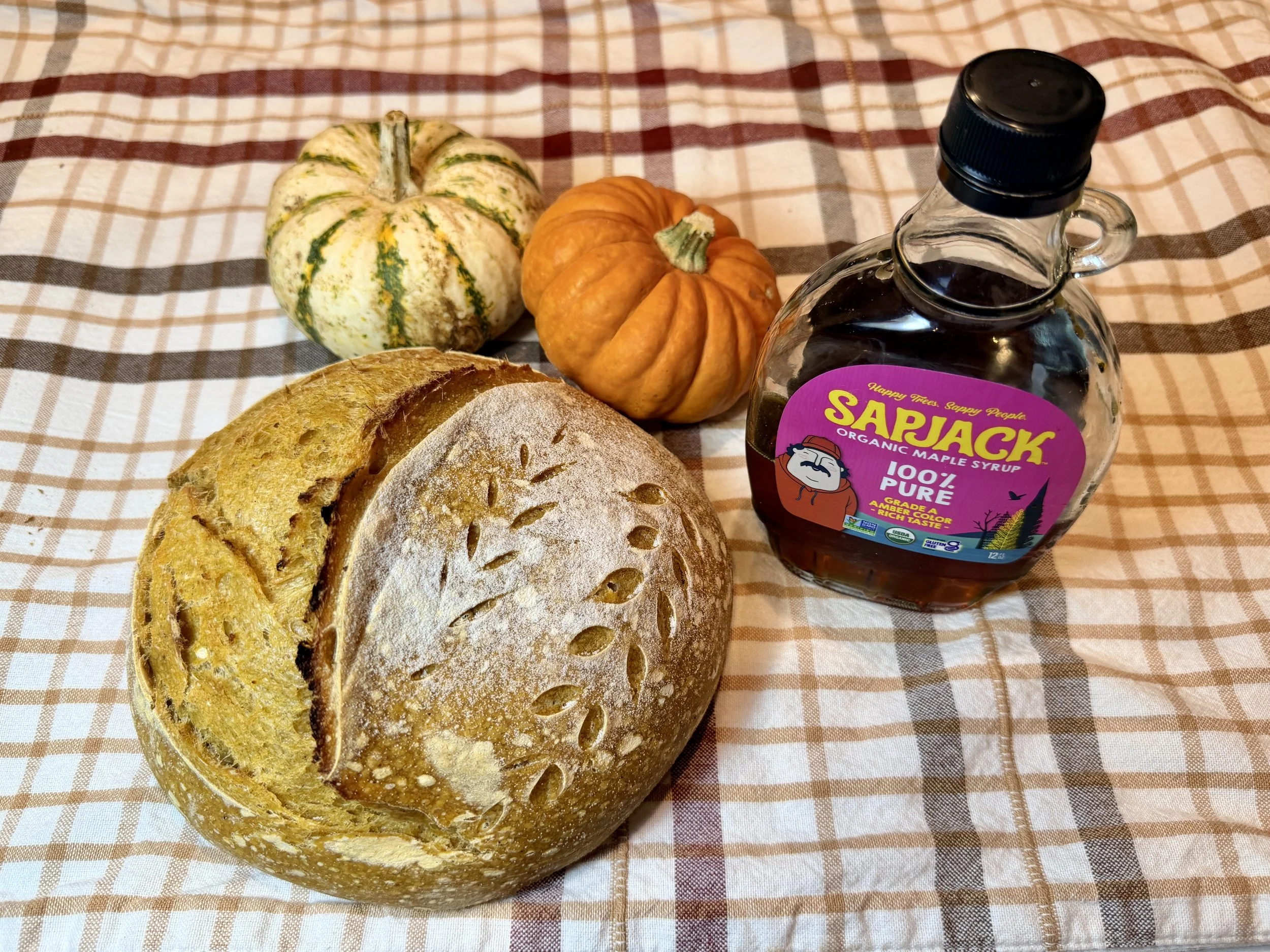 Pumpkin Maple Sourdough - NEW
