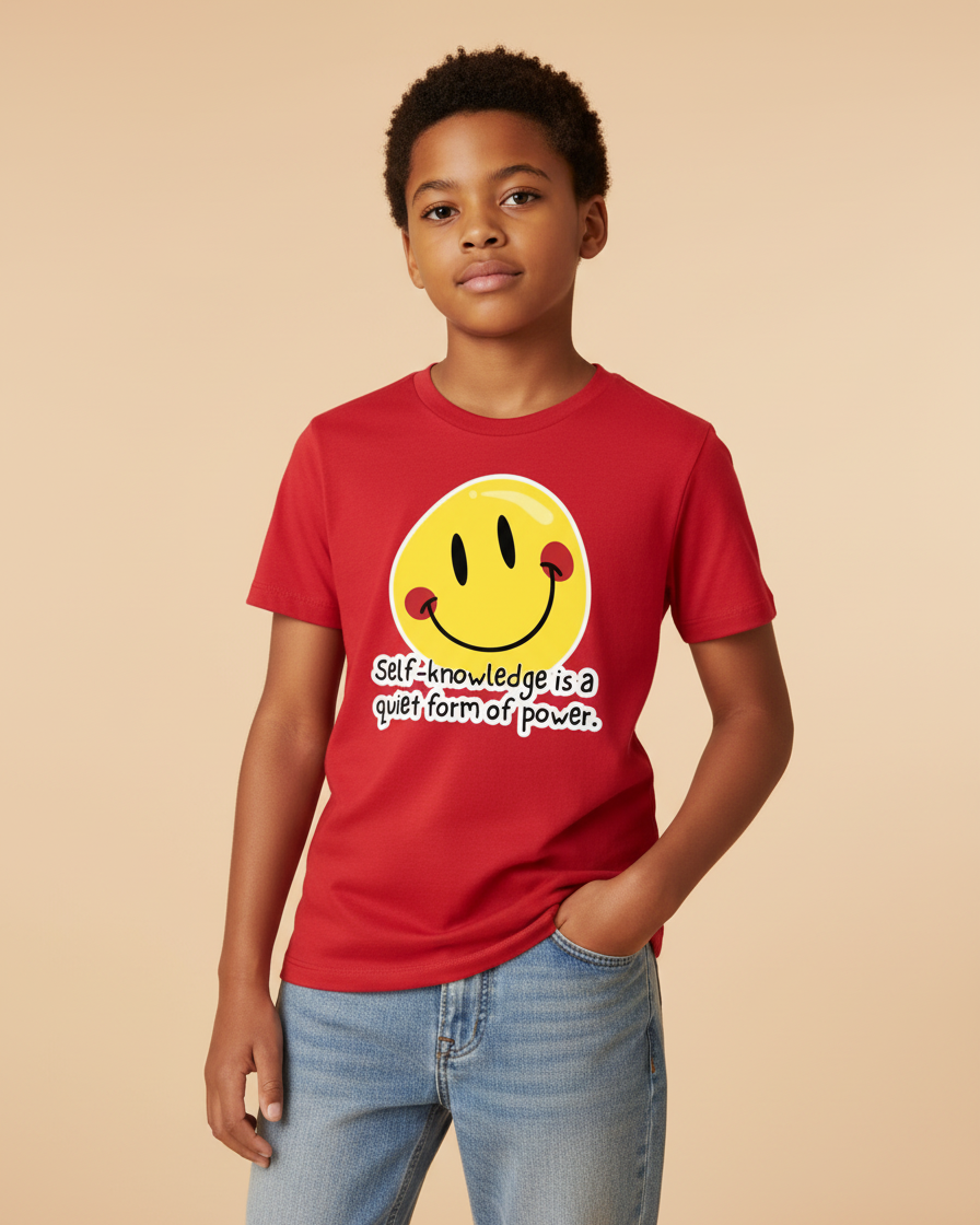Self-Knowledge Is a Quiet Form of Power — Youth T-Shirt