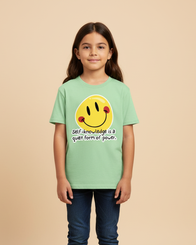 Self-Knowledge Is a Quiet Form of Power — Youth T-Shirt