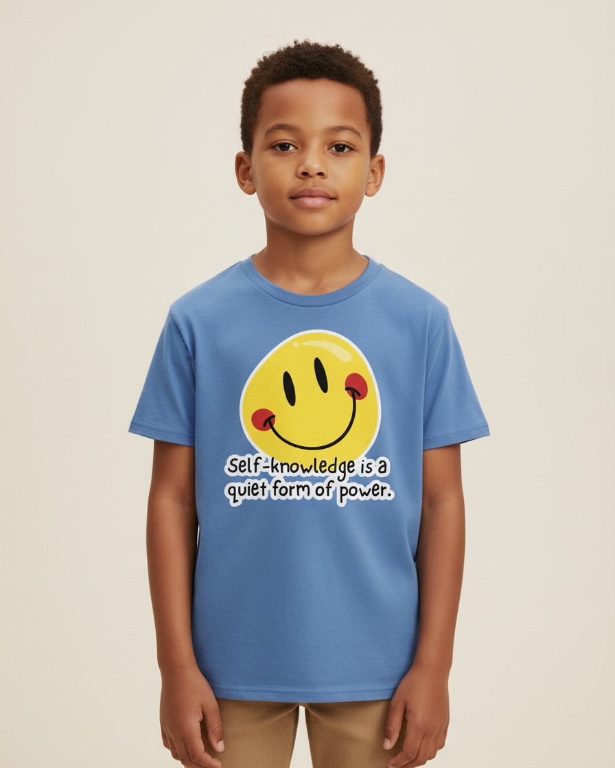 Self-Knowledge Is a Quiet Form of Power — Youth T-Shirt