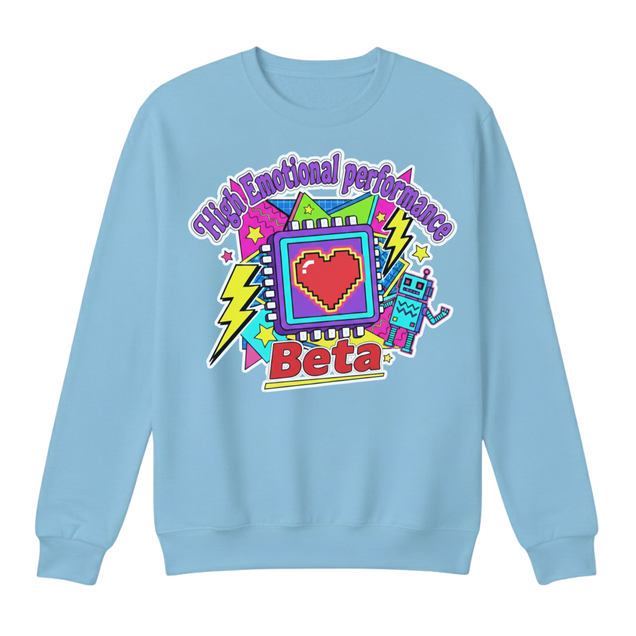 Unisex Sweatshirt Fun Print – 