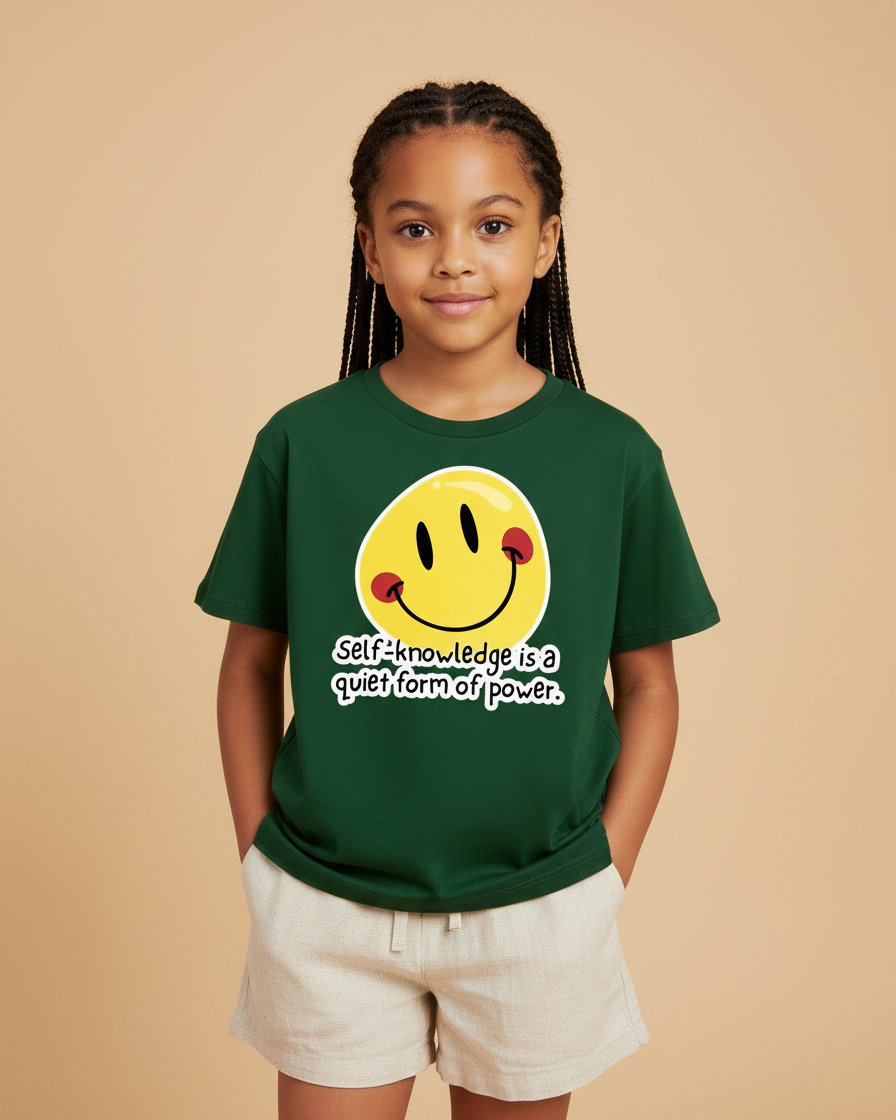 Self-Knowledge Is a Quiet Form of Power — Youth T-Shirt