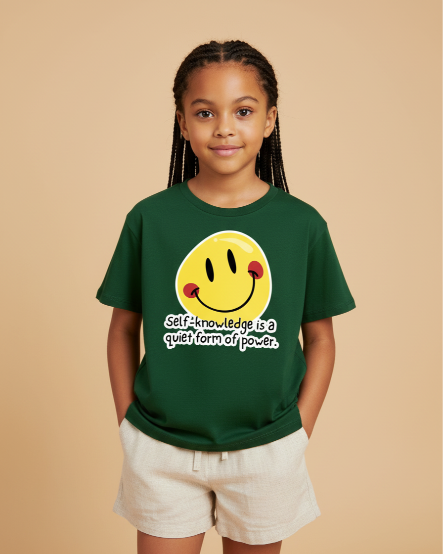 Self-Knowledge Is a Quiet Form of Power — Youth T-Shirt
