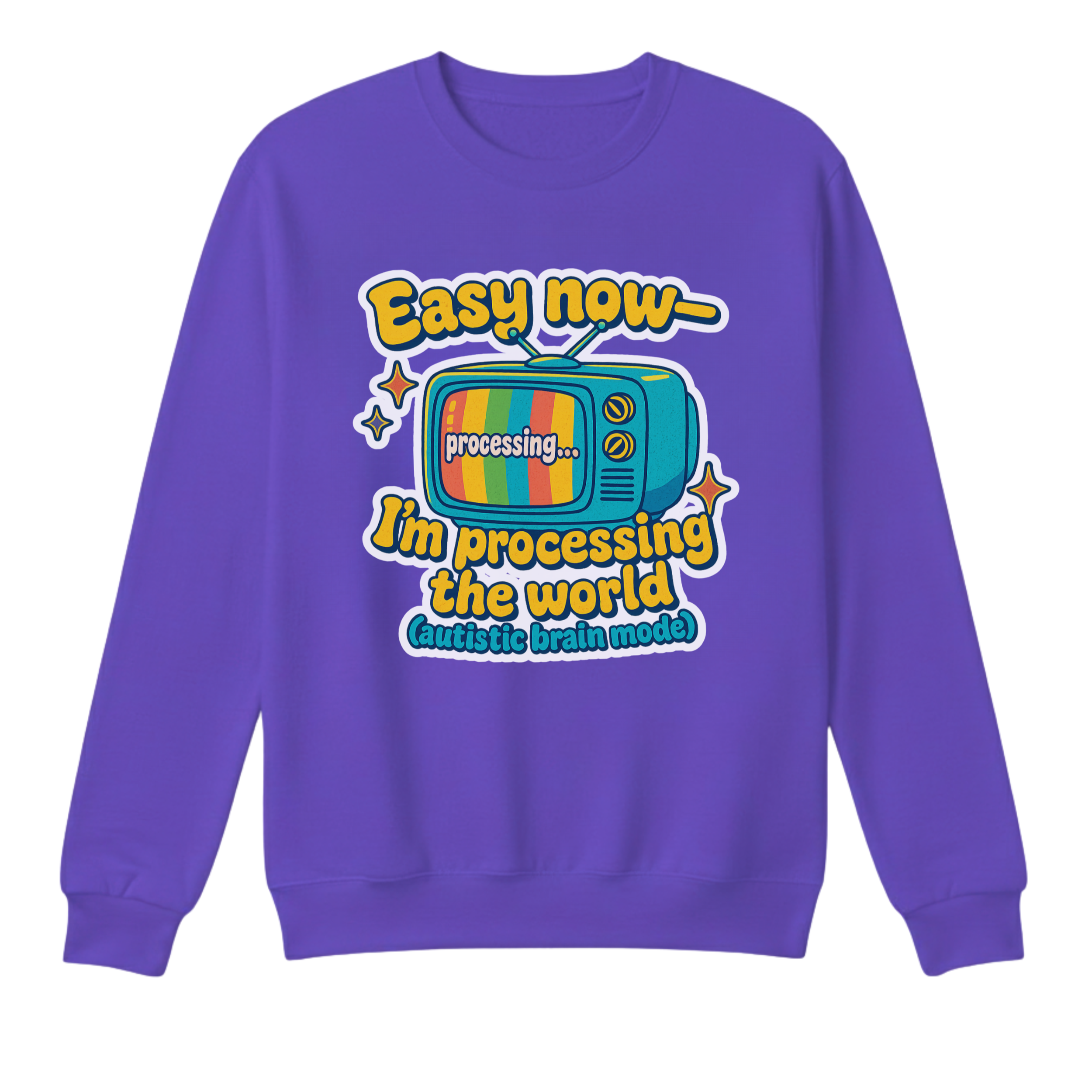 Unisex Sweatshirt Fun Print – 