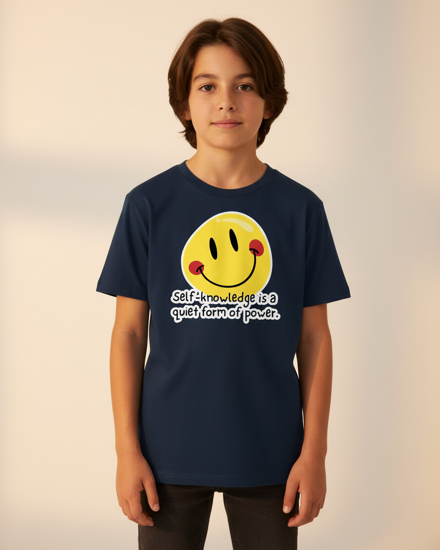 Self-Knowledge Is a Quiet Form of Power — Youth T-Shirt