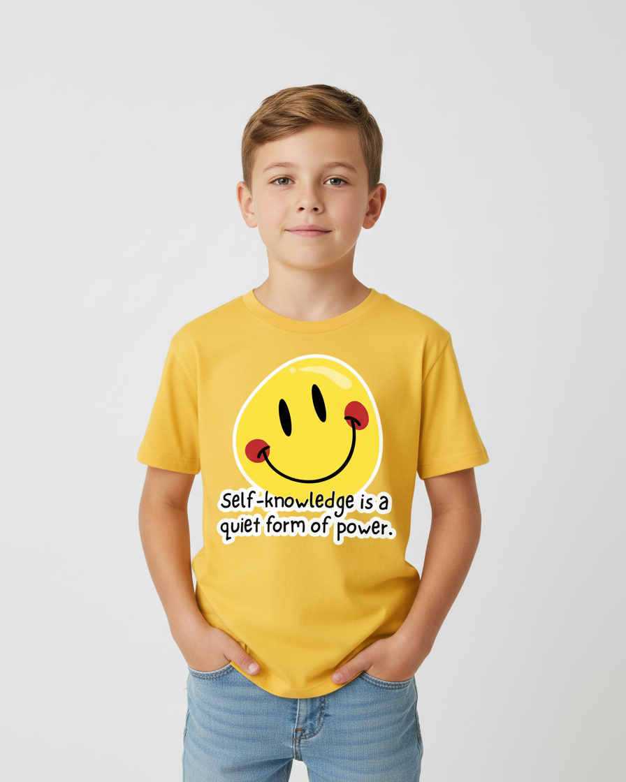 Self-Knowledge Is a Quiet Form of Power — Youth T-Shirt