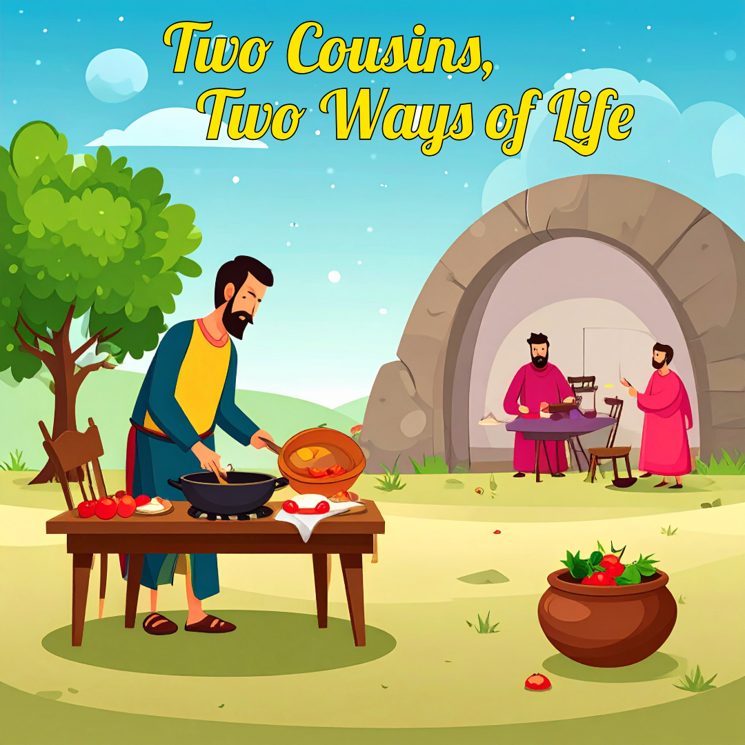 Two Cousins, Two Ways of Life