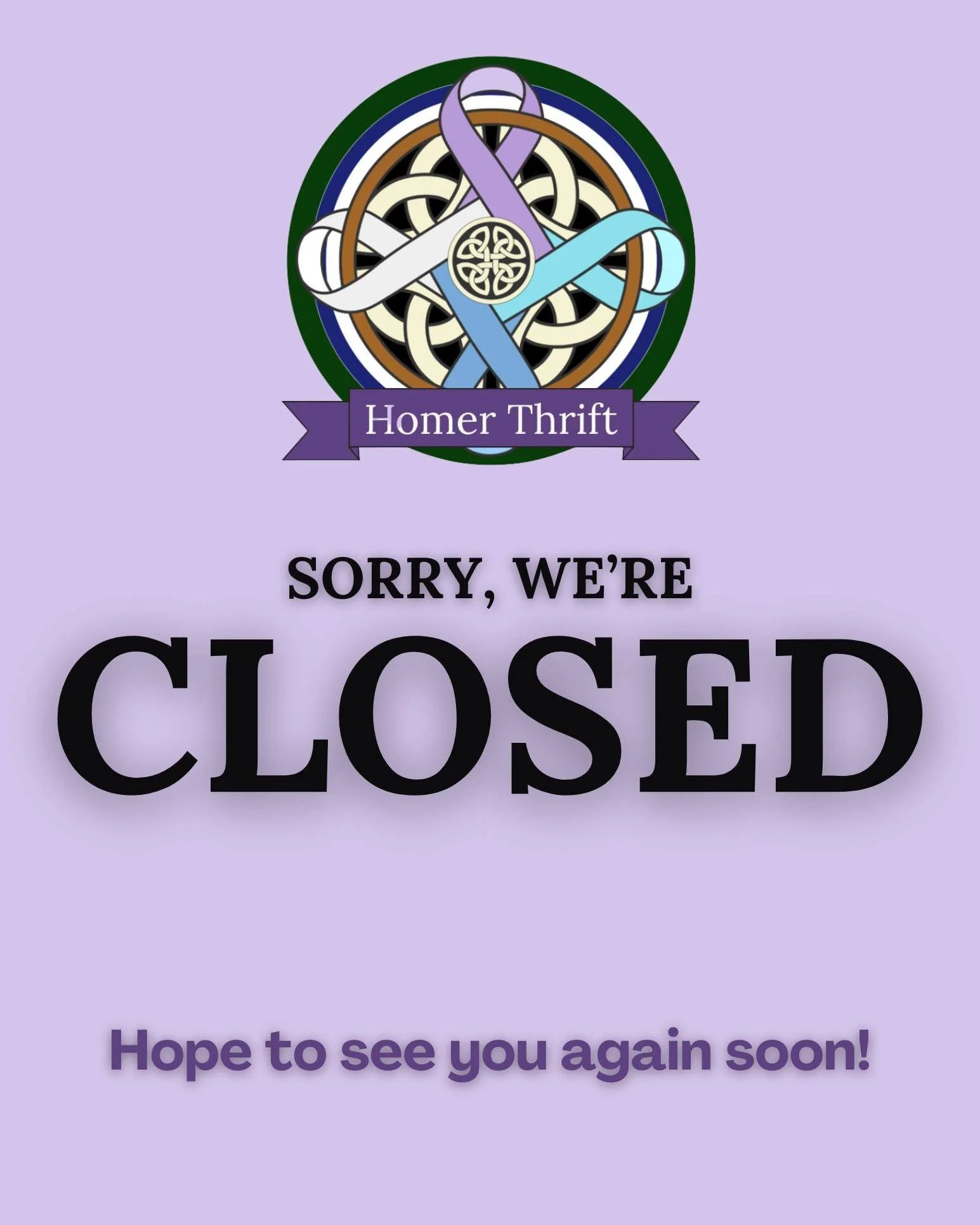 We apologize for closing yet again but several of our staff are out sick today. We hope to be back in soon!