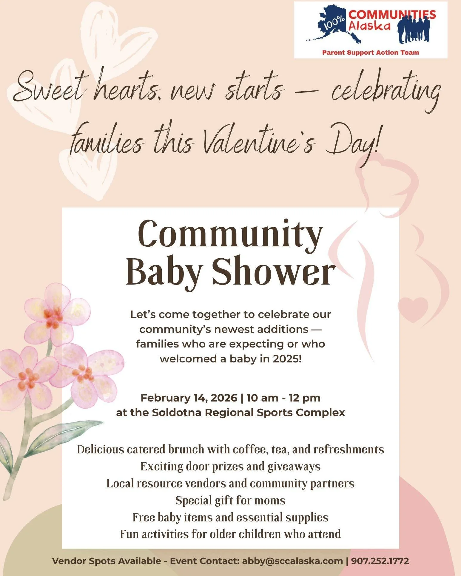 **This event is in Soldotna**

For expecting parents and those who had a baby in 2025! Our Haven House Child Advocacy Center advocates will be there. Come join us and have a great time!