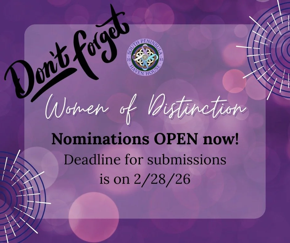 Courage. Compassion. Community.

Do you know a woman whose courage, compassion, and leadership make a lasting impact in our community? Now is the time to honor her. Nominations are OPEN for the 2026 Women of Distinction event, honoring women who upli