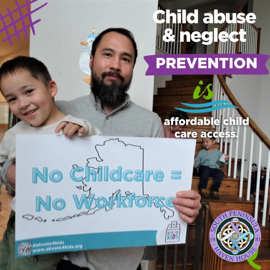 Child care is primary prevention of child abuse and neglect. Reliable, quality, affordable child care helps families thrive. For many Alaskan parents, working isn&rsquo;t a choice&mdash;it&rsquo;s a necessity. Child care ensures children are safe and