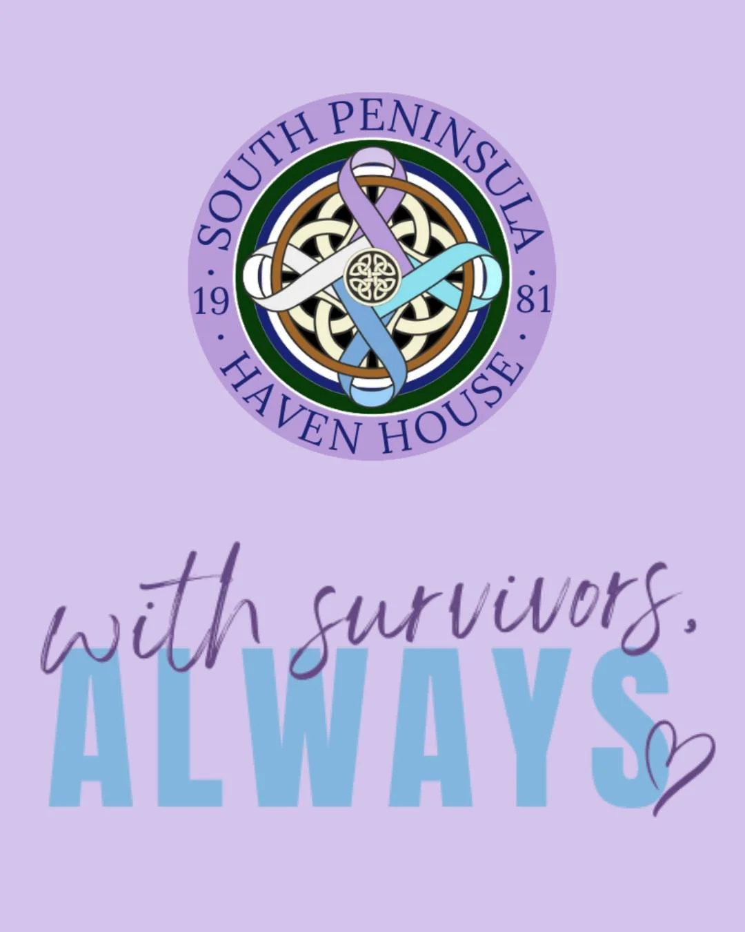 #DVAM2026 is right around the corner! This year, we're building on the theme With Survivors, Always. This DVAM and beyond, survivors deserve action. #WithSurvivors #DVActionMonth