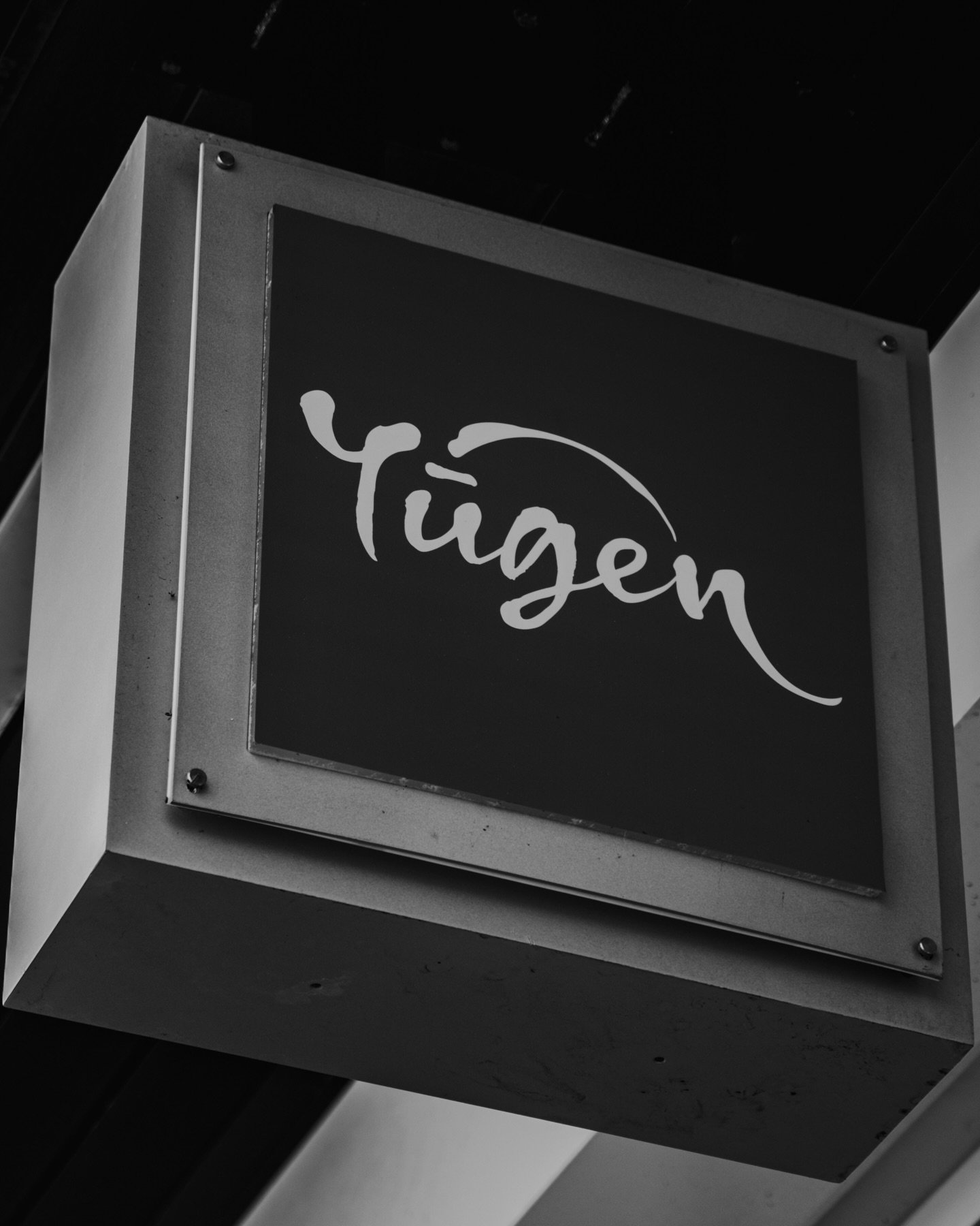 Yugen outdoor sign