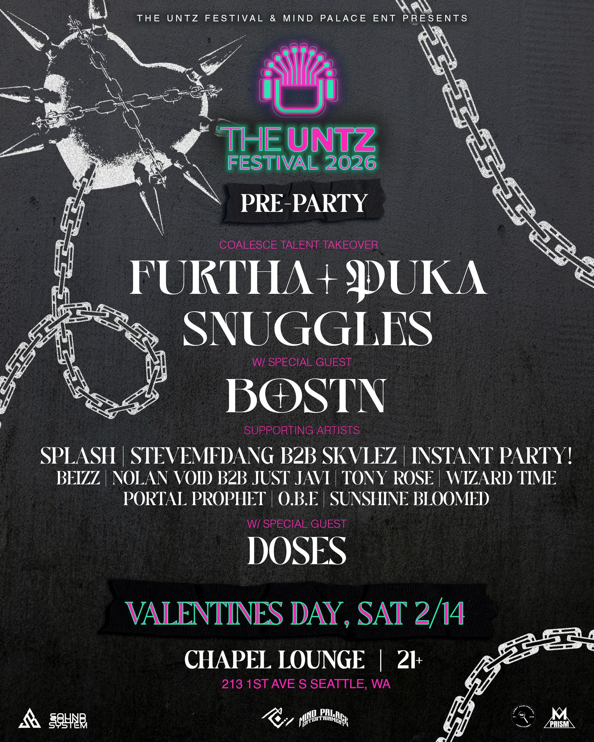 THE UNTZ FESTIVAL PRE-PARTY