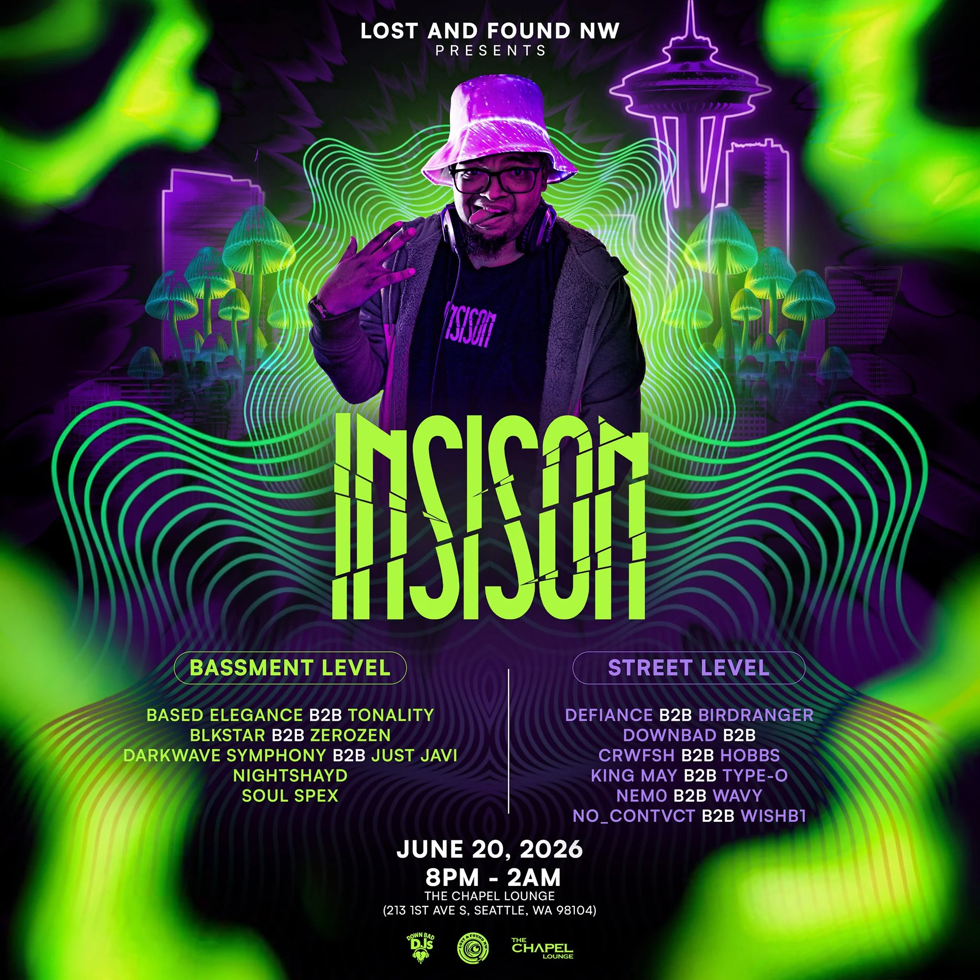 INSISON - SEATTLE DEBUT
