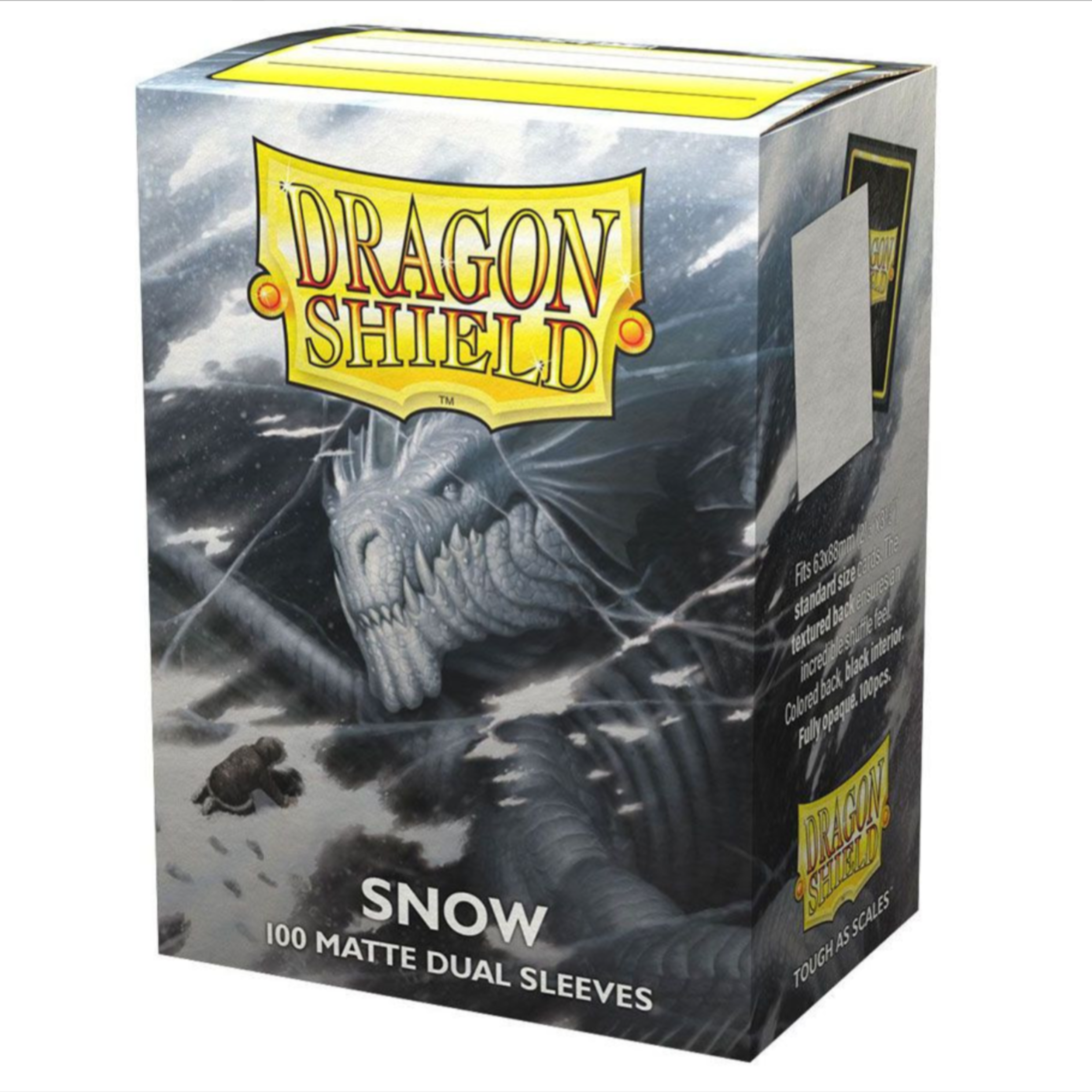 Dragon Shield: Dual Matte - Snow (100)