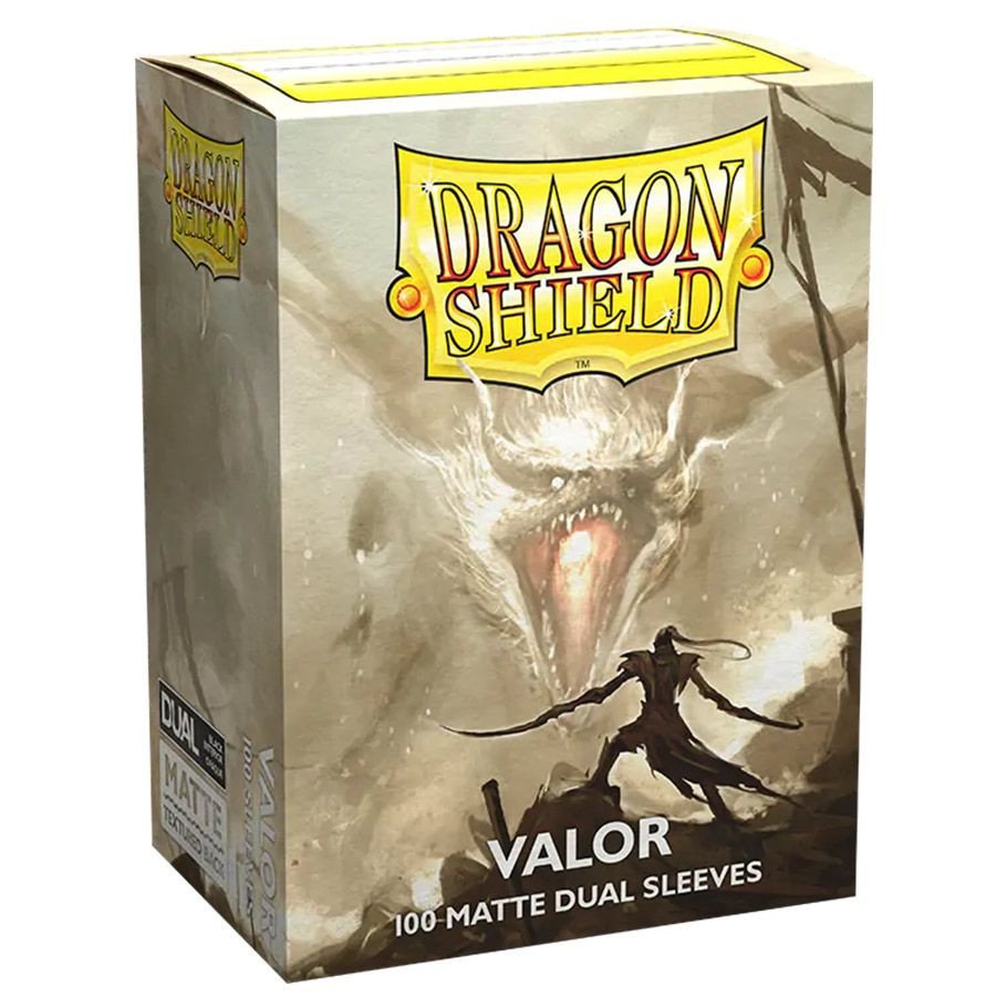 Dragon Shield: Dual Matte - Valor (100)