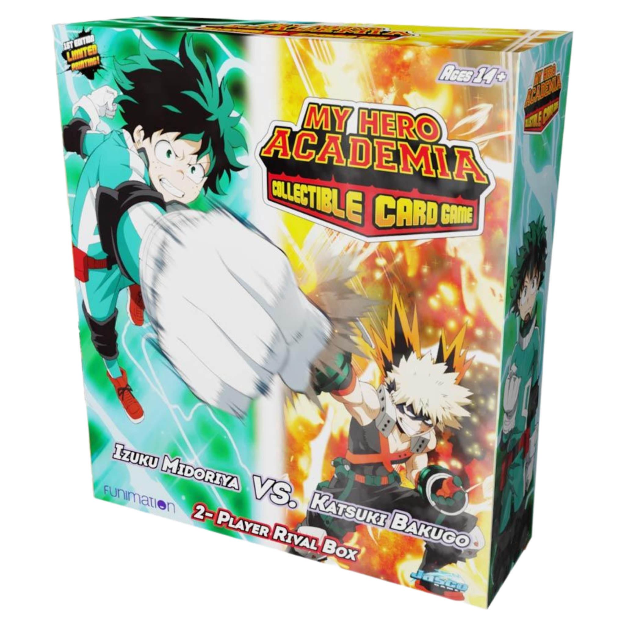 My Hero Academia CCG: 2-Player Rival Deck: Izuku Midoriya vs Katsuki Bakugo