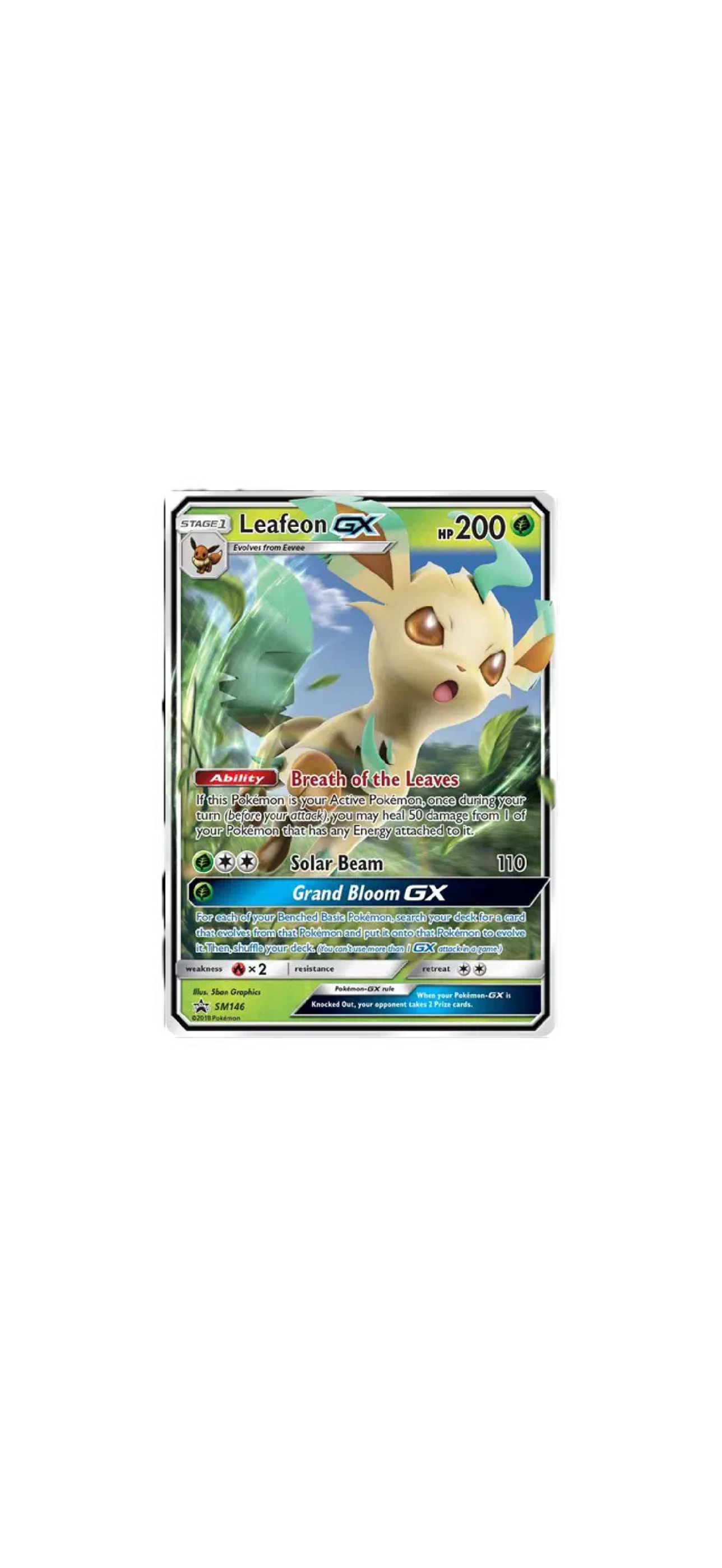 Leafeon GX - Promo SM146