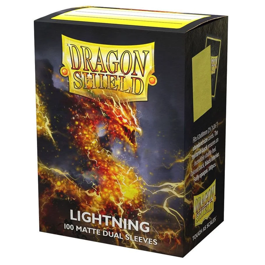 Dragon Shield: Dual Matte - Lightning (100)