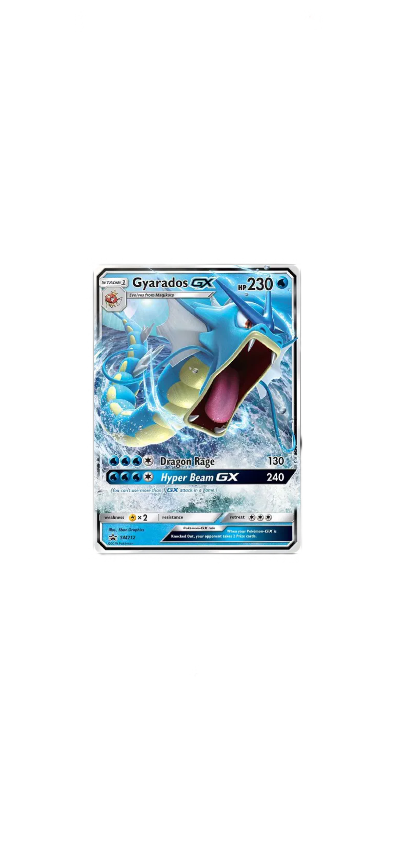 Gyarados GX - Promo SM212