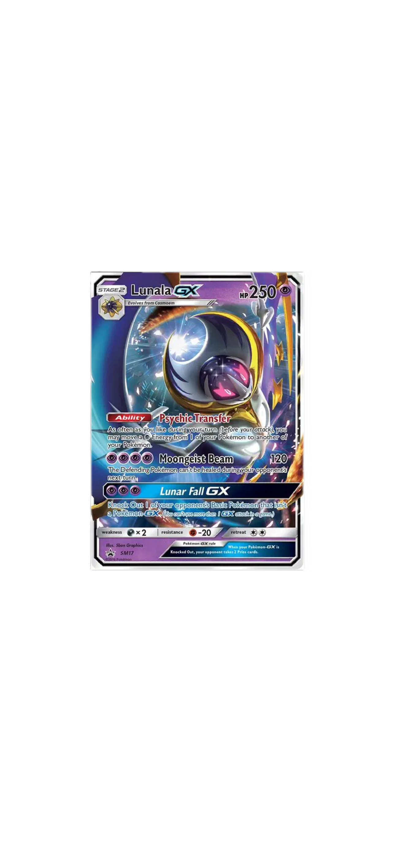 Lunala GX - Promo SM17