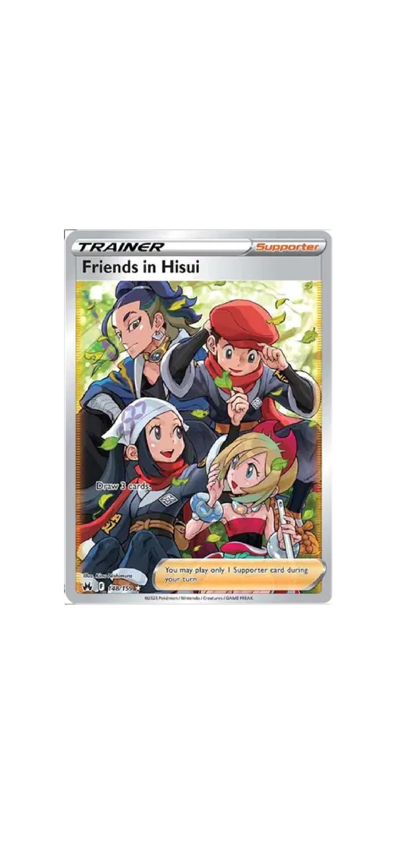 Friends in Hisui (148/159) - Crown Zenith