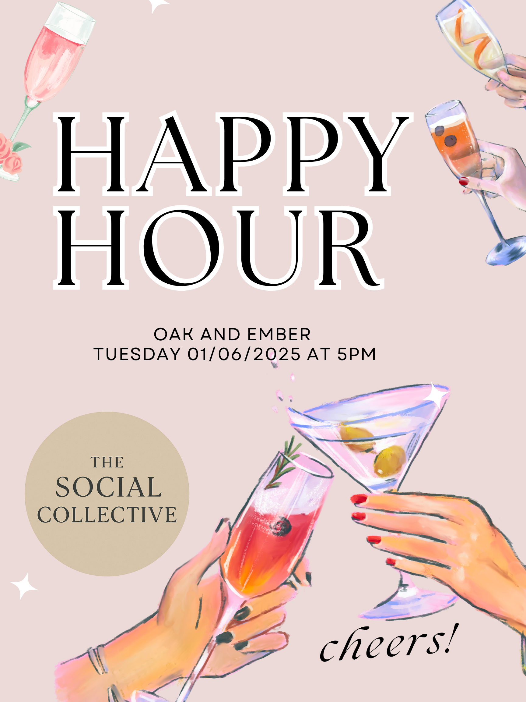 Happy Hour at Oak and Ember