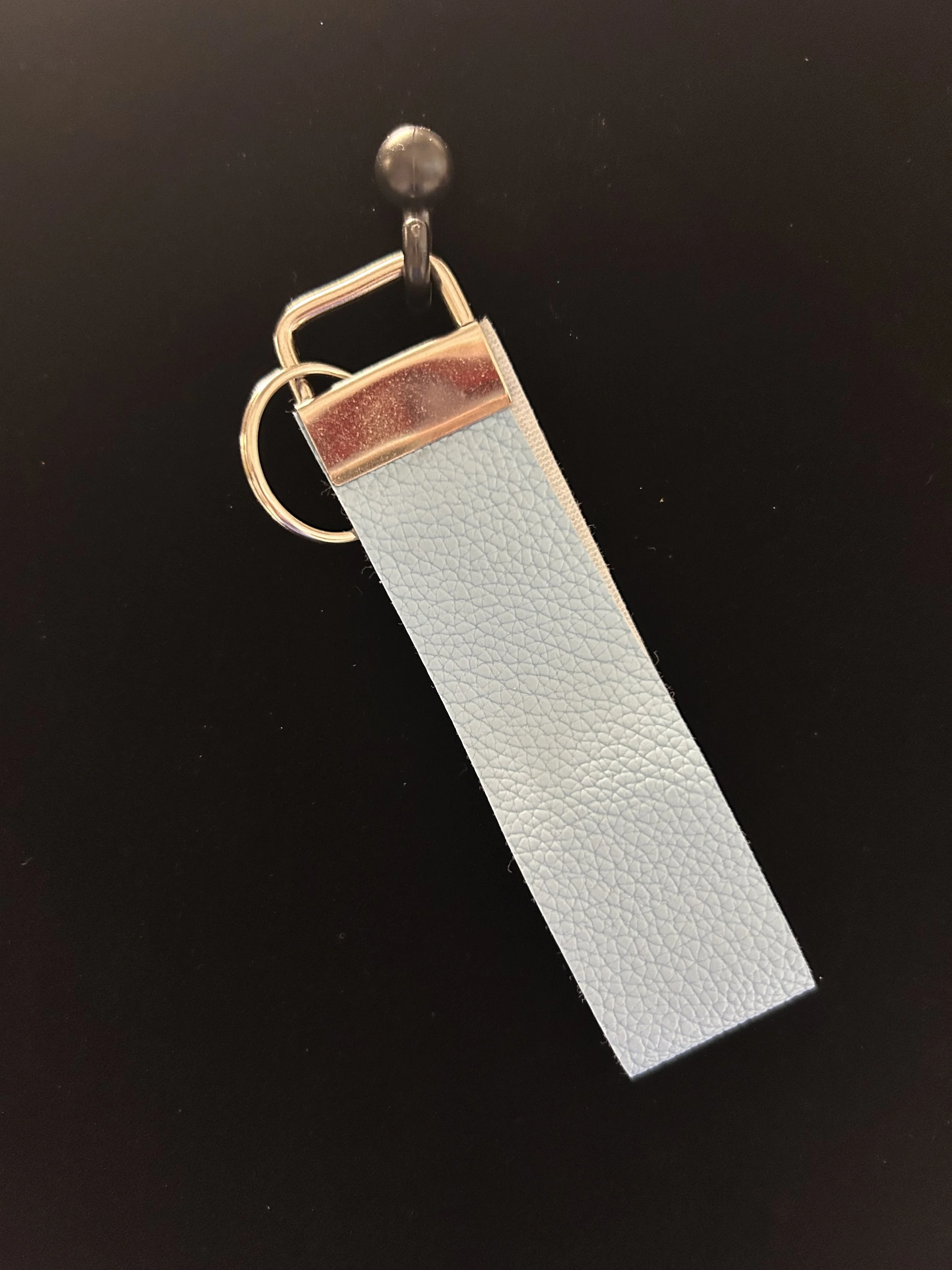 Pastel blue handheld keychain