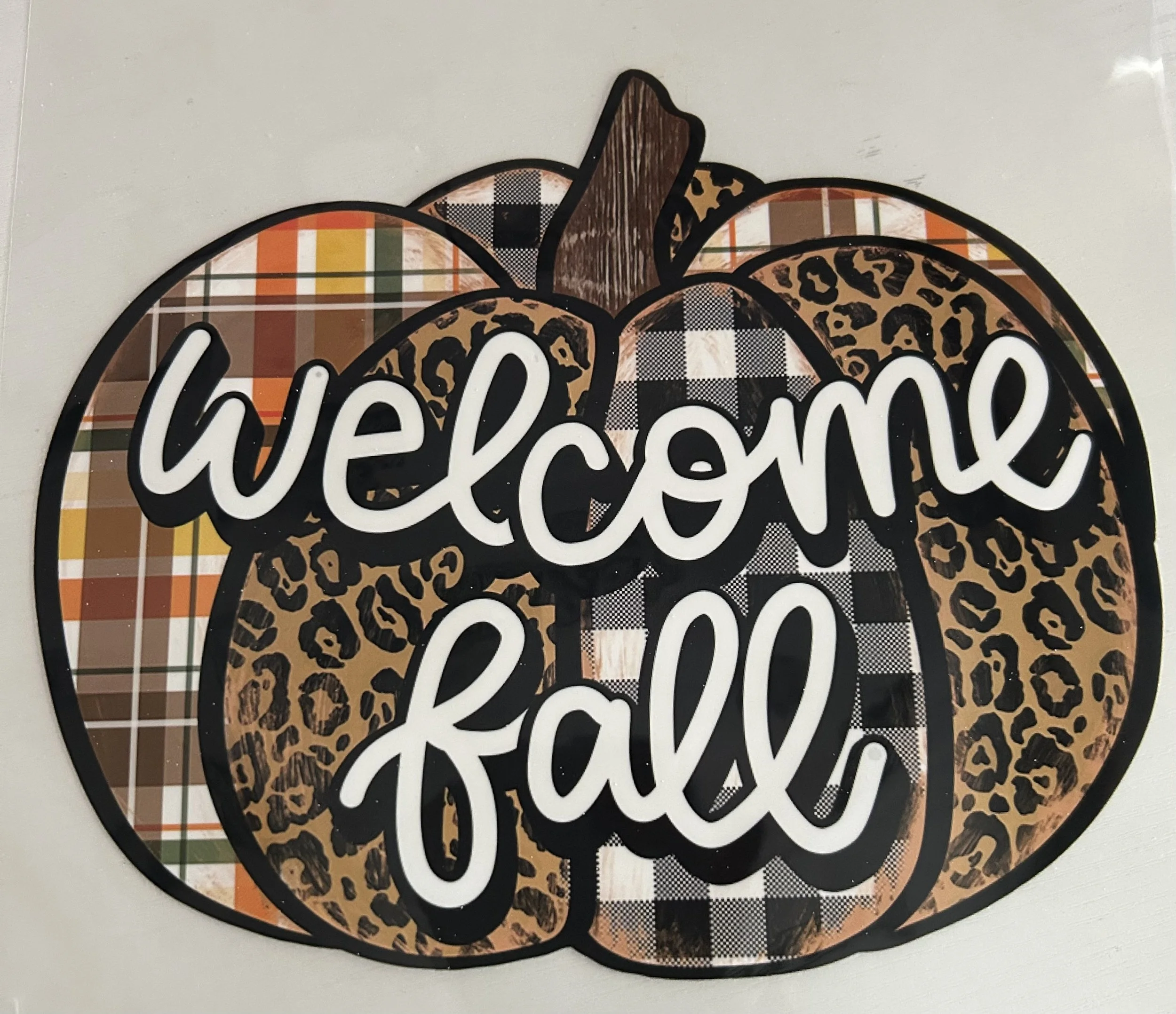 Charming Welcome Fall Ready-to-Press Dtf
