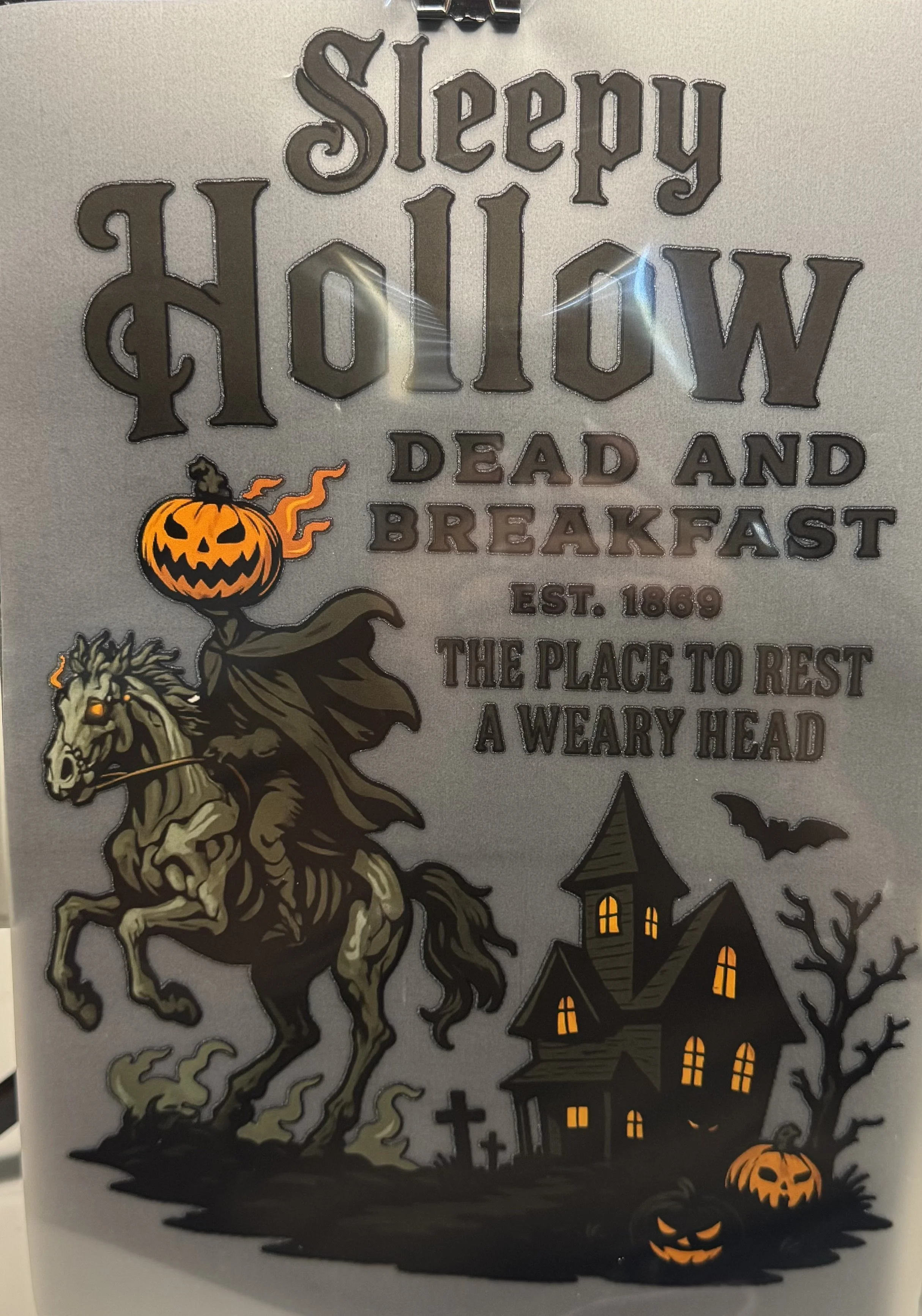 Sleepy Hollow Ready-to-Press Halloween Dtf