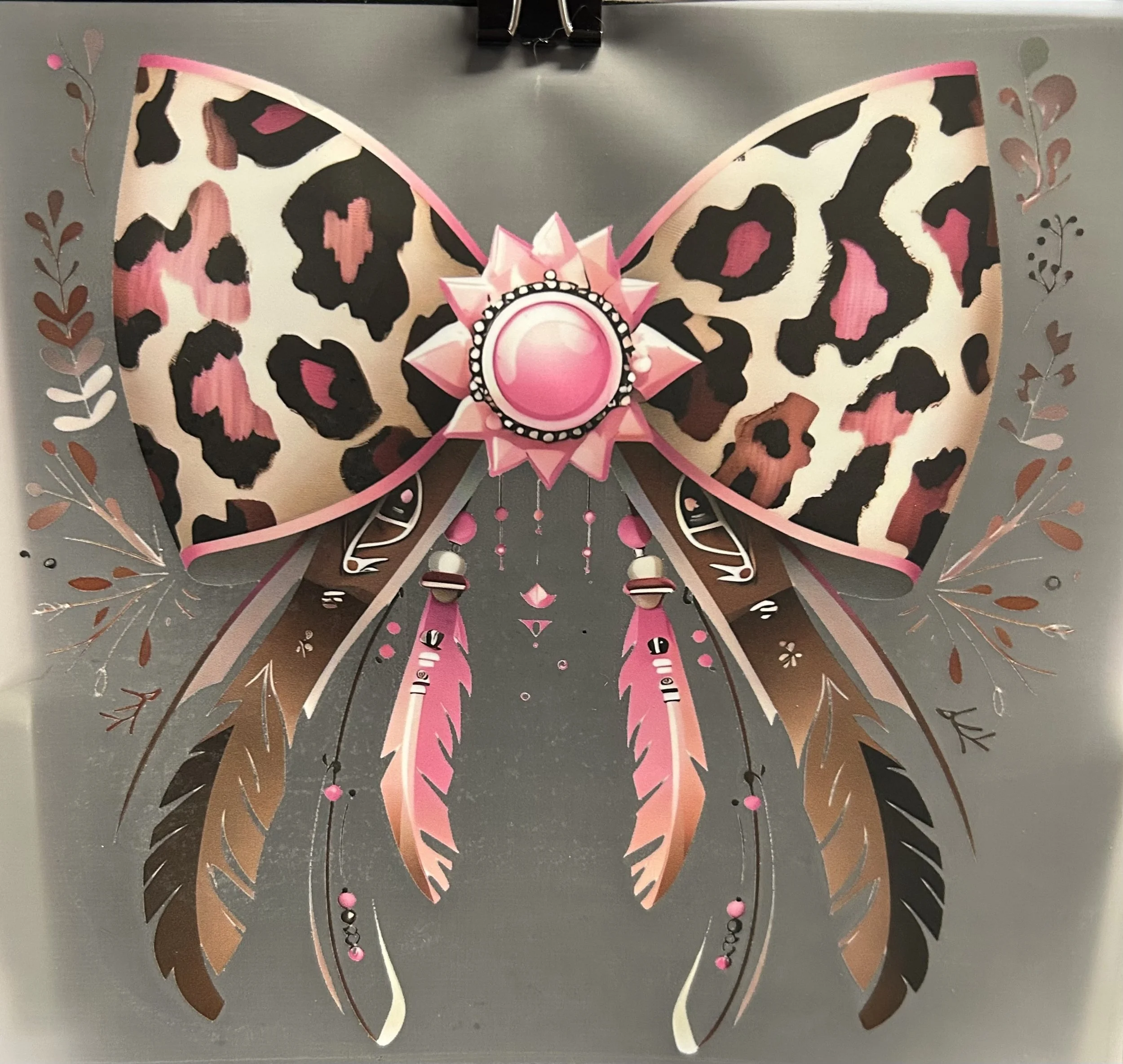 Leopard Print Ready-to-Press Transfer dtf