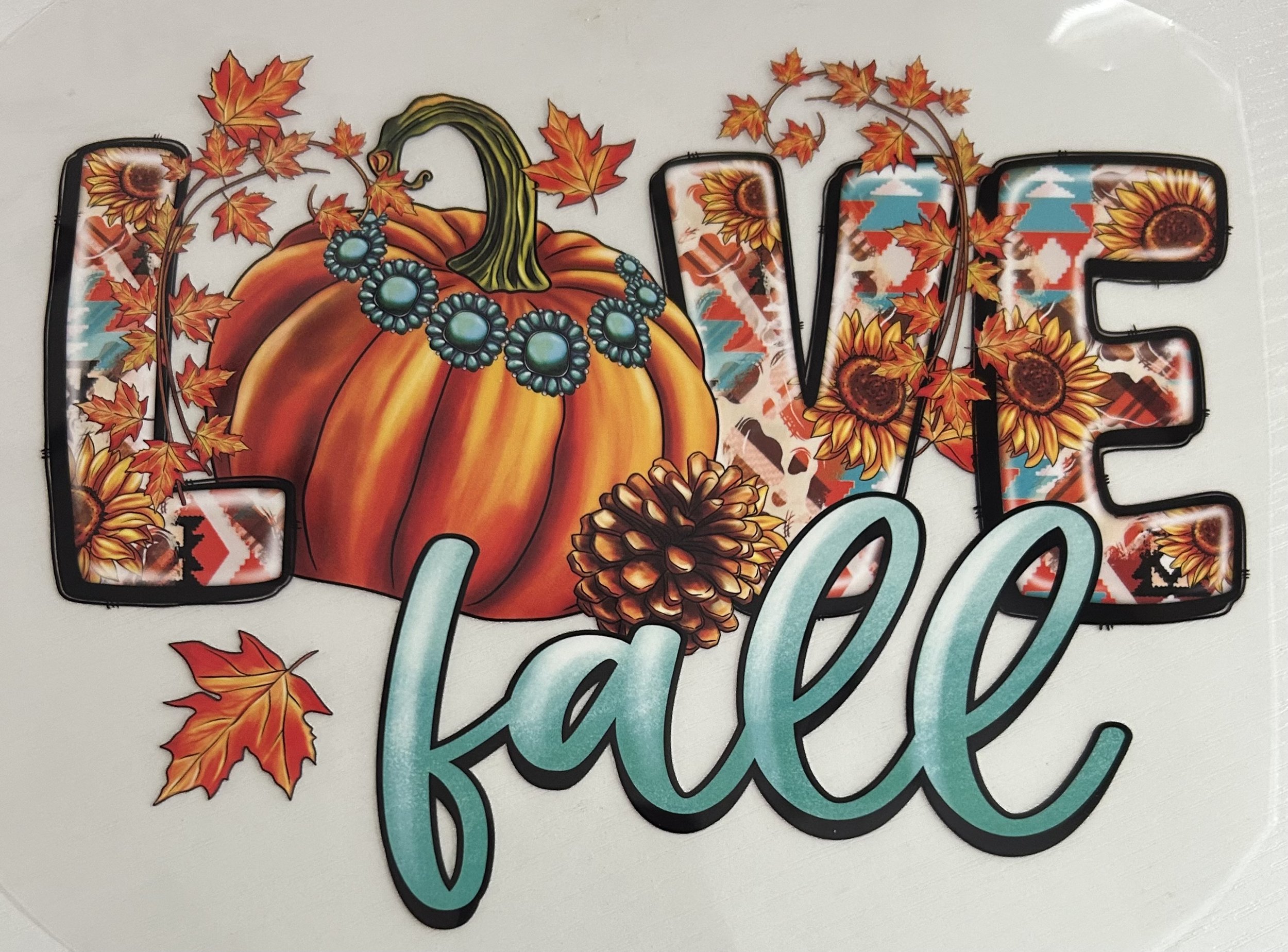 'Love Fall' Ready-to-Press DTF