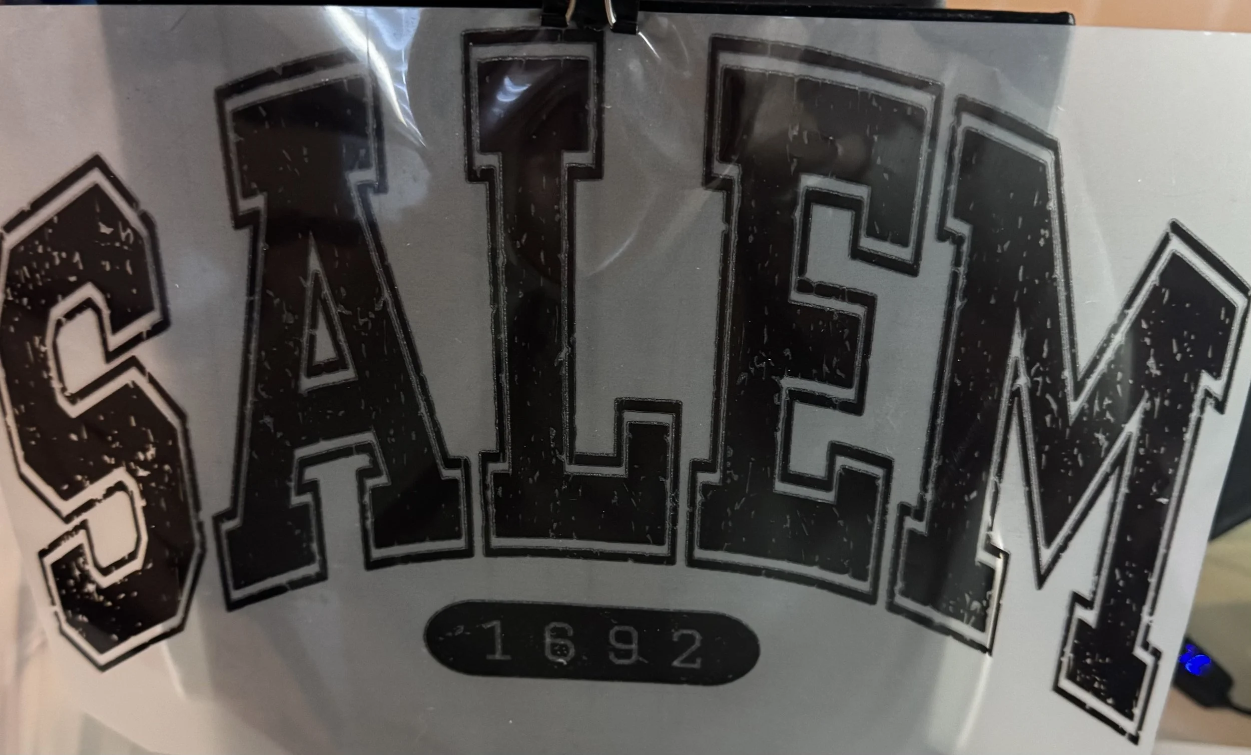 Vintage Salem 1692 Ready-to-Press Transfer DTF