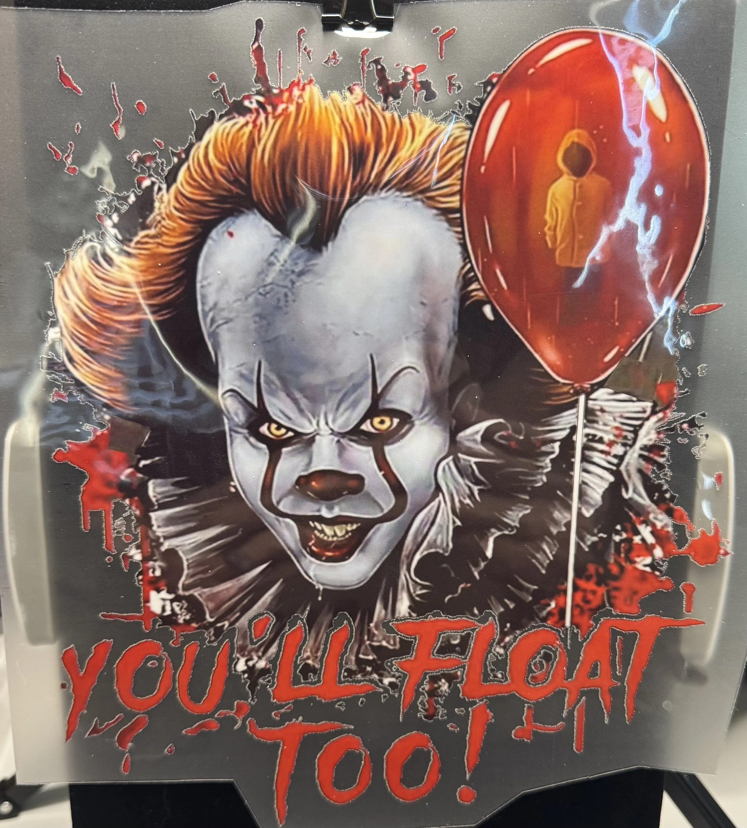 Pennywise Horror Ready-to-Press Transfer DTF