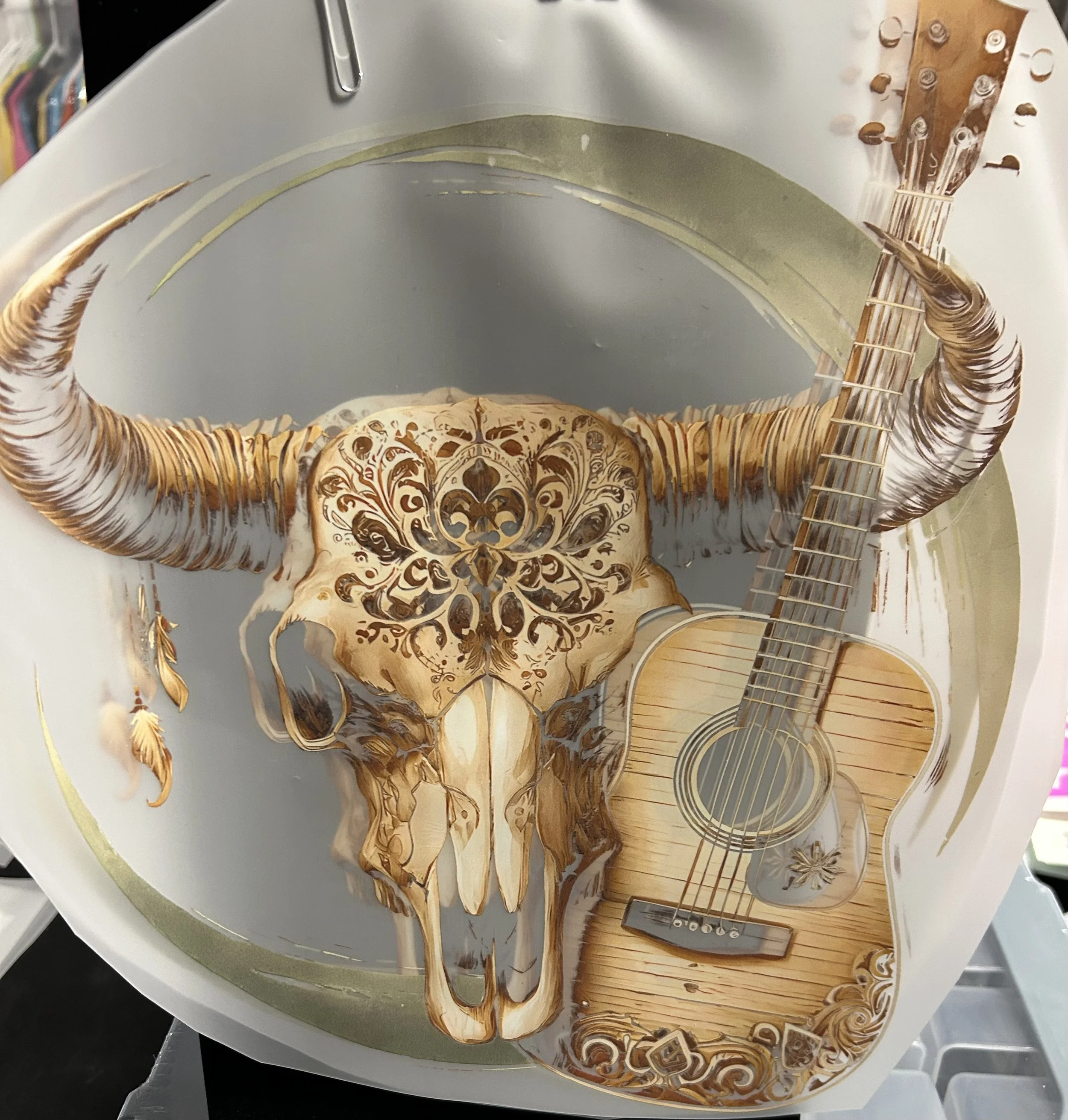 Rustic Harmony Print Design