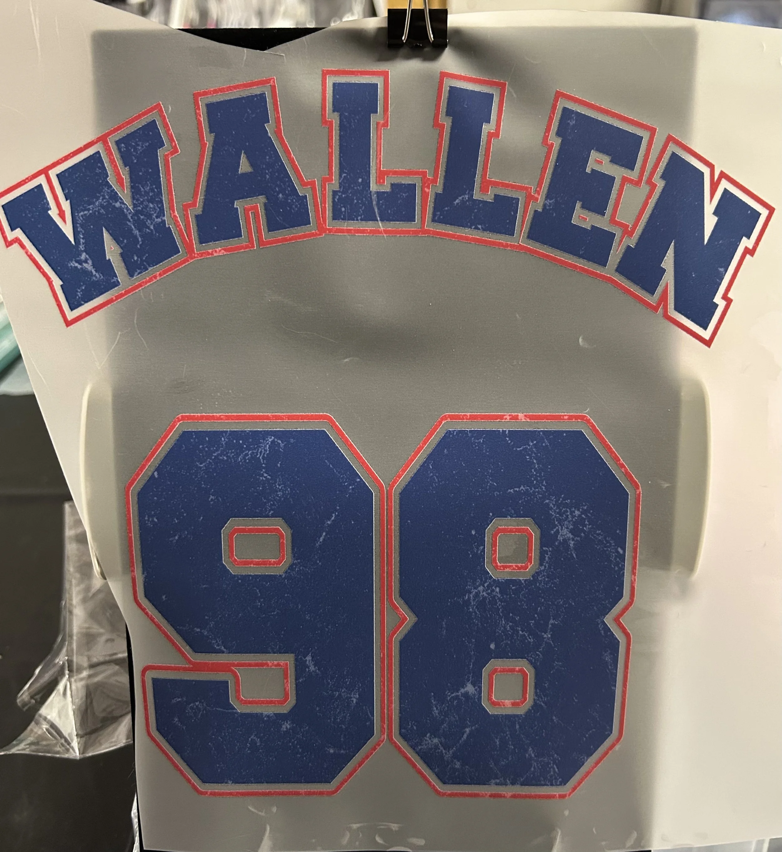 Customizable Team Spirit dtf