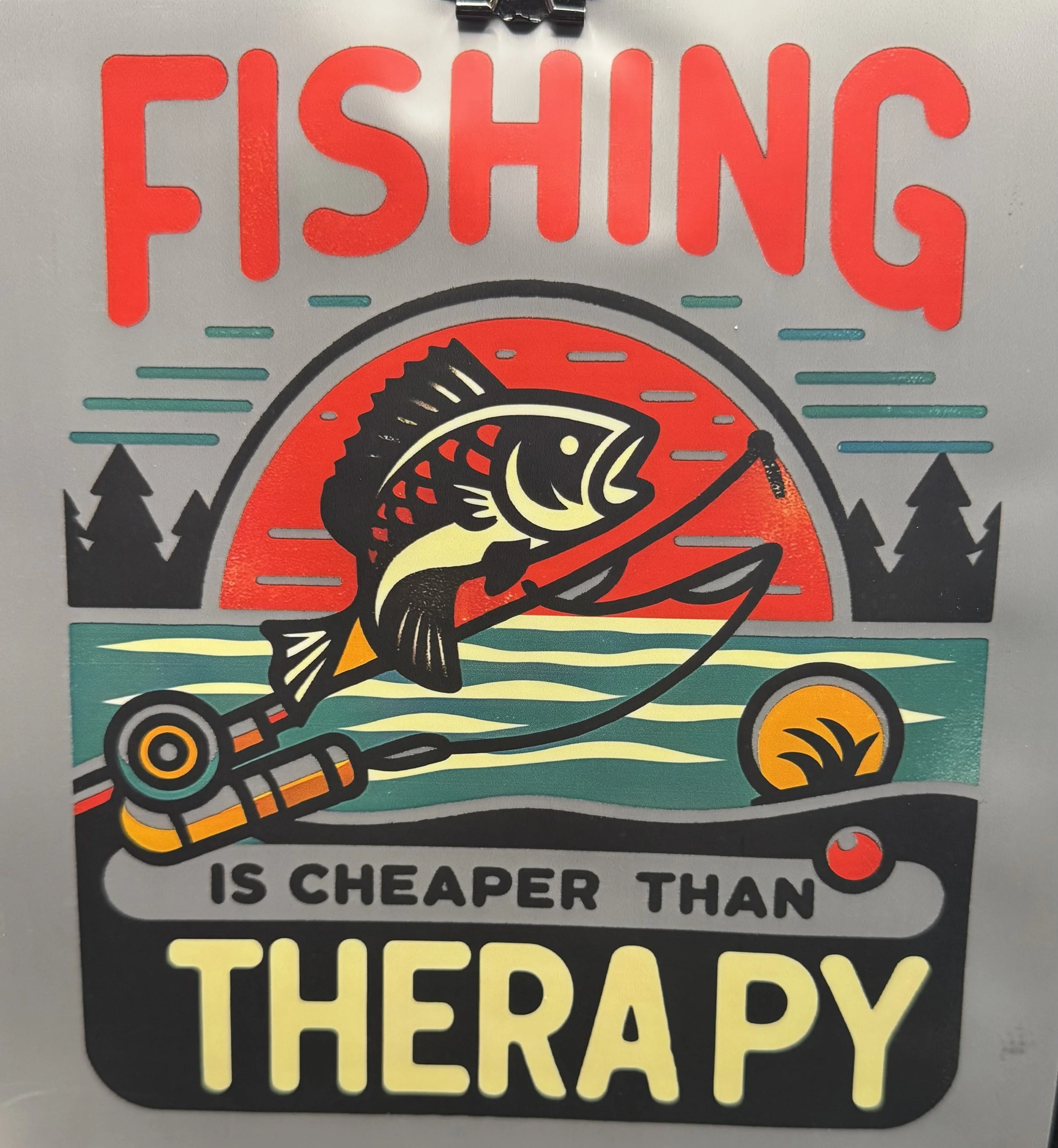 Fishing Therapy Ready-to-Press DTF