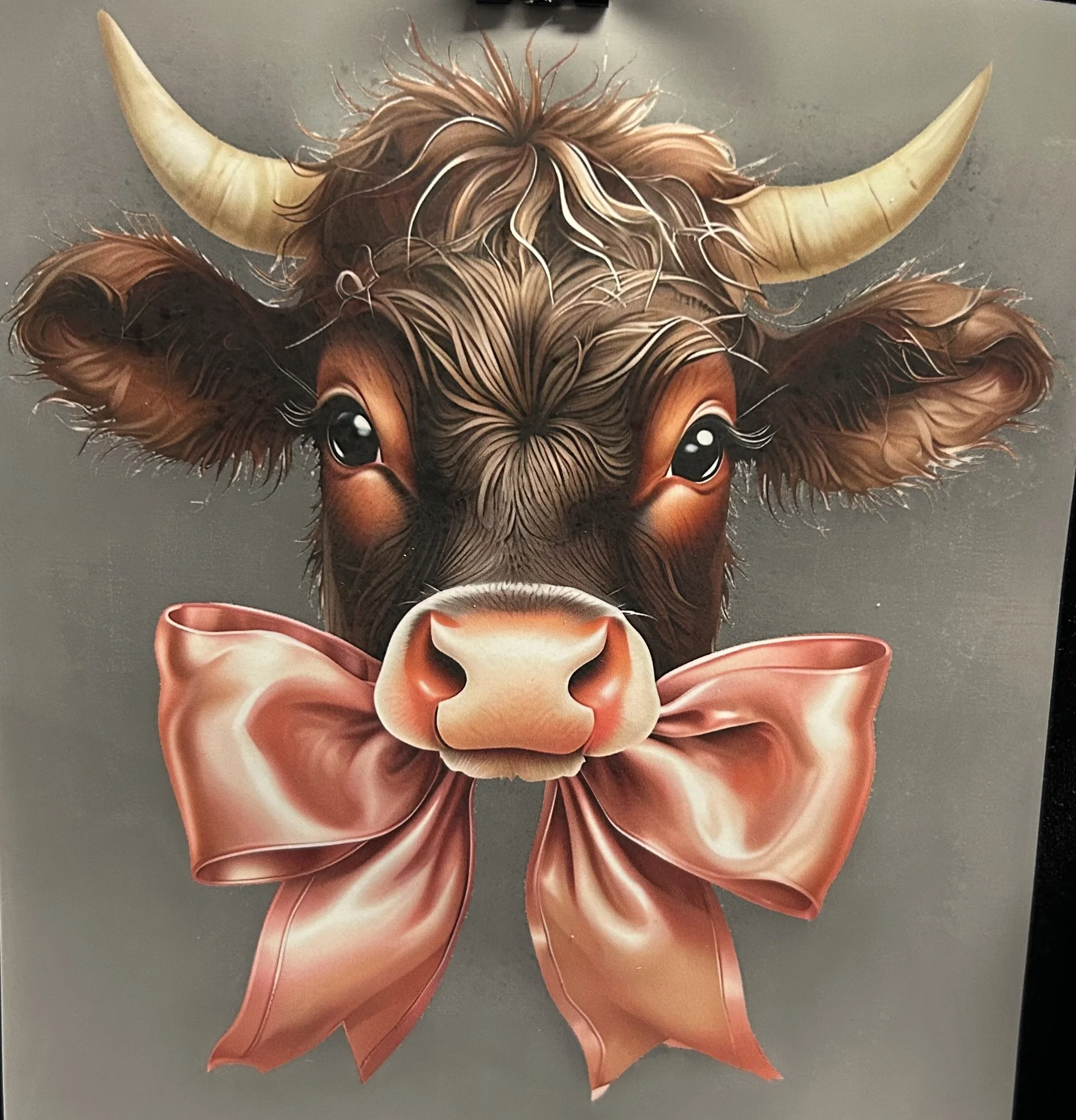 Cow and Bow Heat Transfer dtf