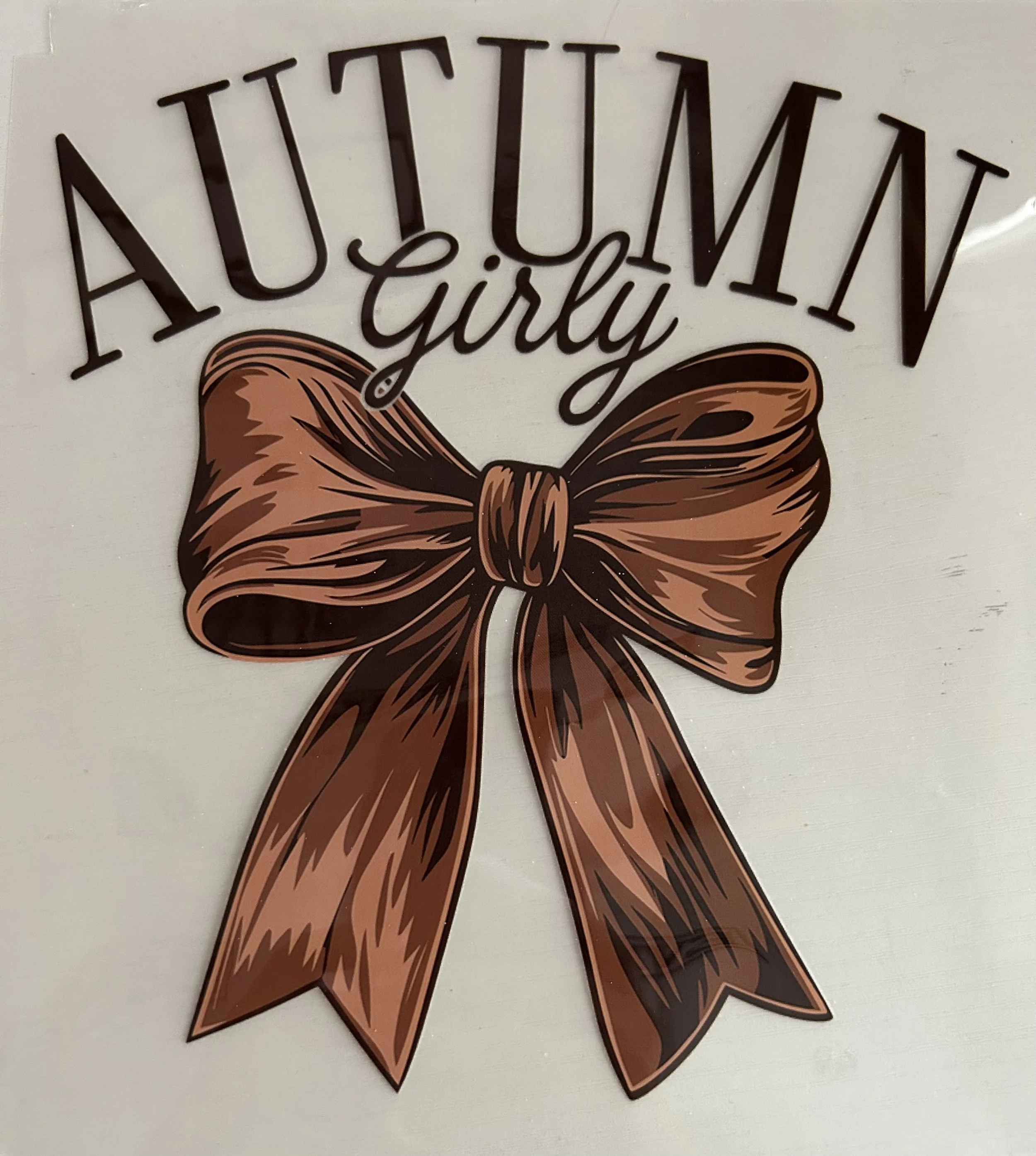 'Autumn Girly' Ready-to-Press DTF