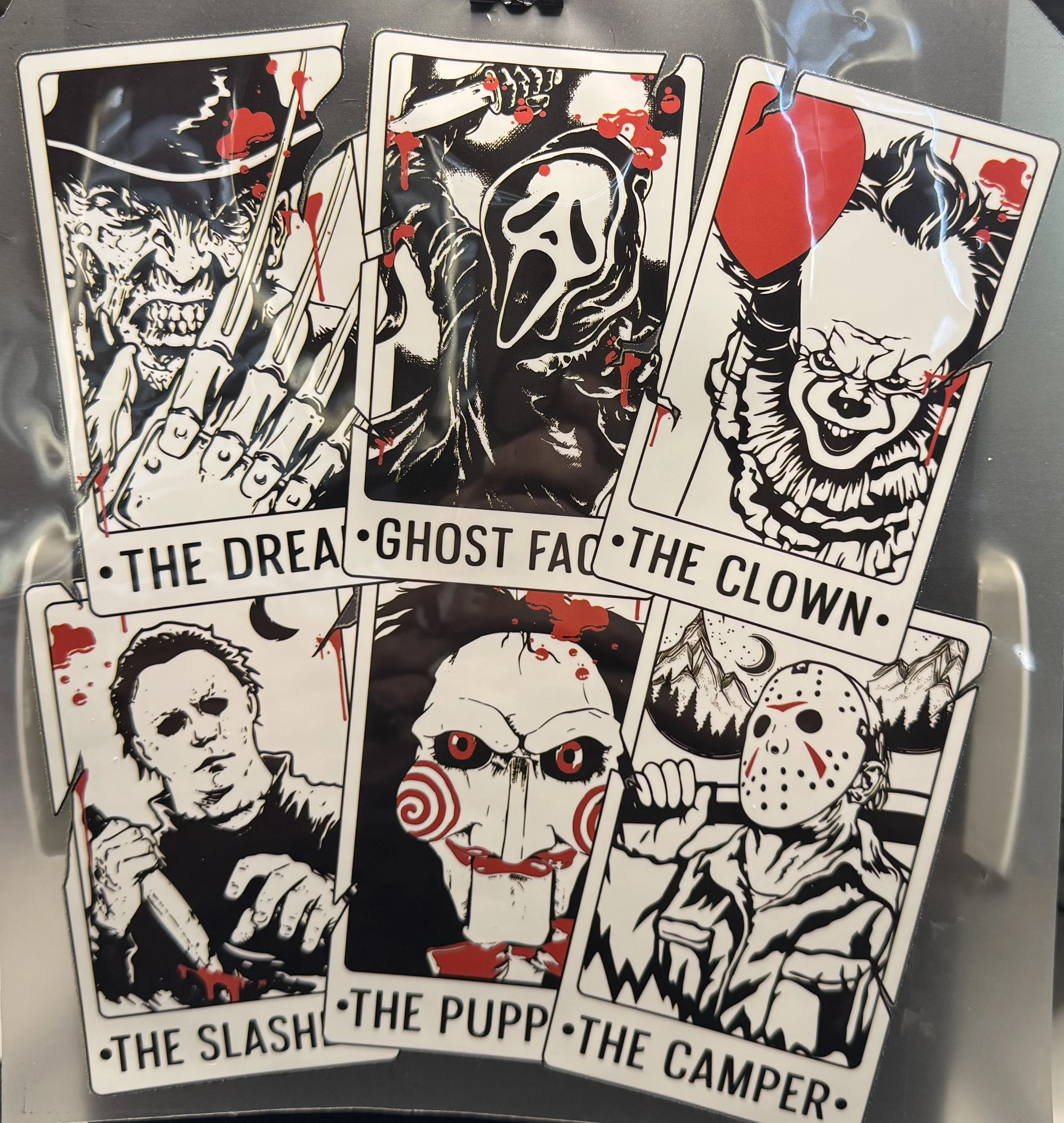 Horror Icon Ready-to-Press Transfers DTF