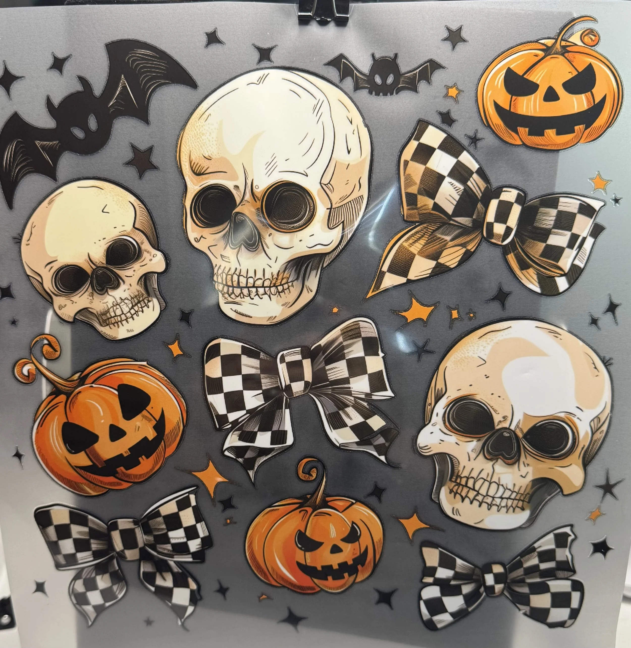 Ready-to-Press Halloween Trio DTF