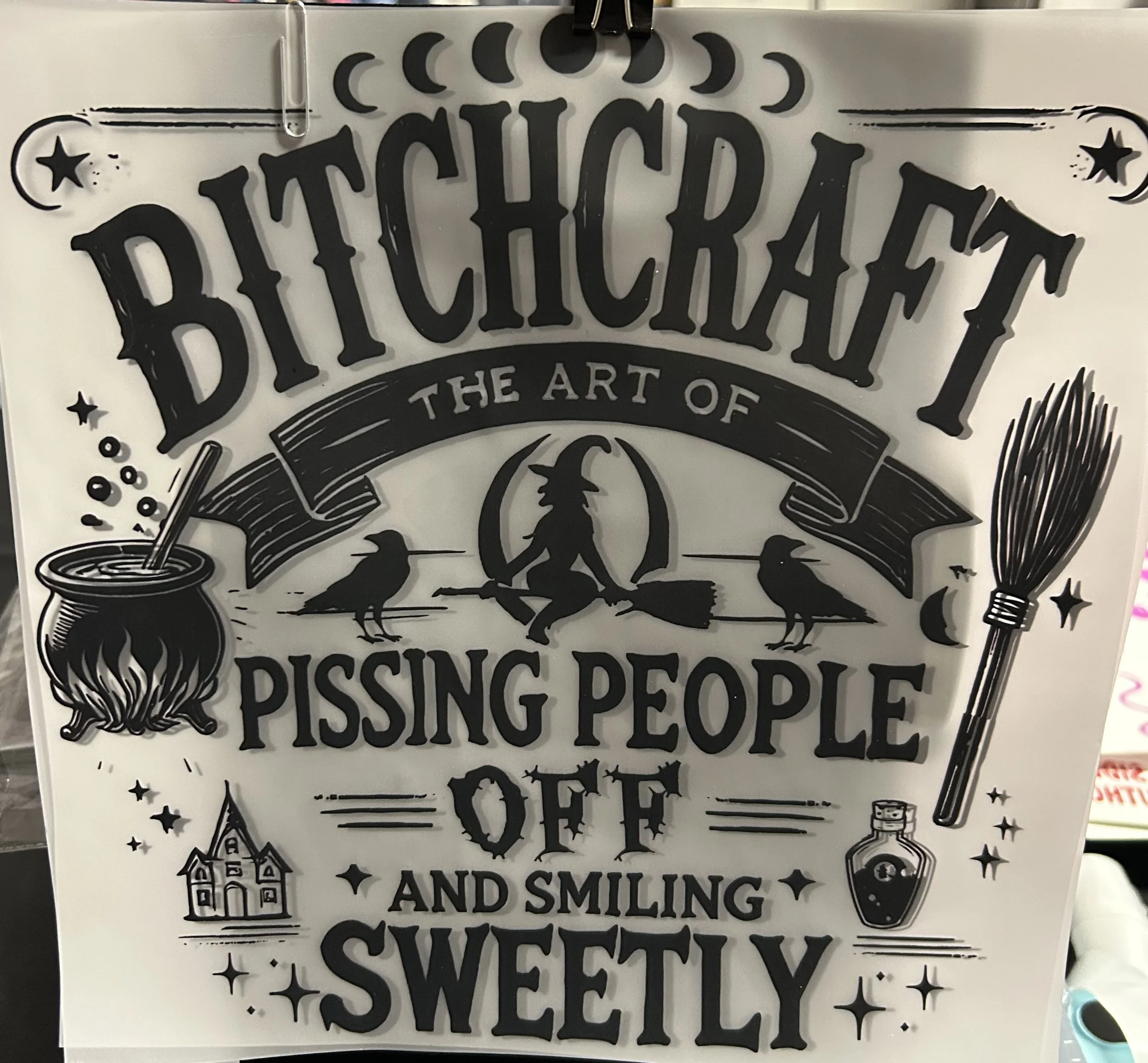 Mischievous Witchcraft Ready-to-Press DTF