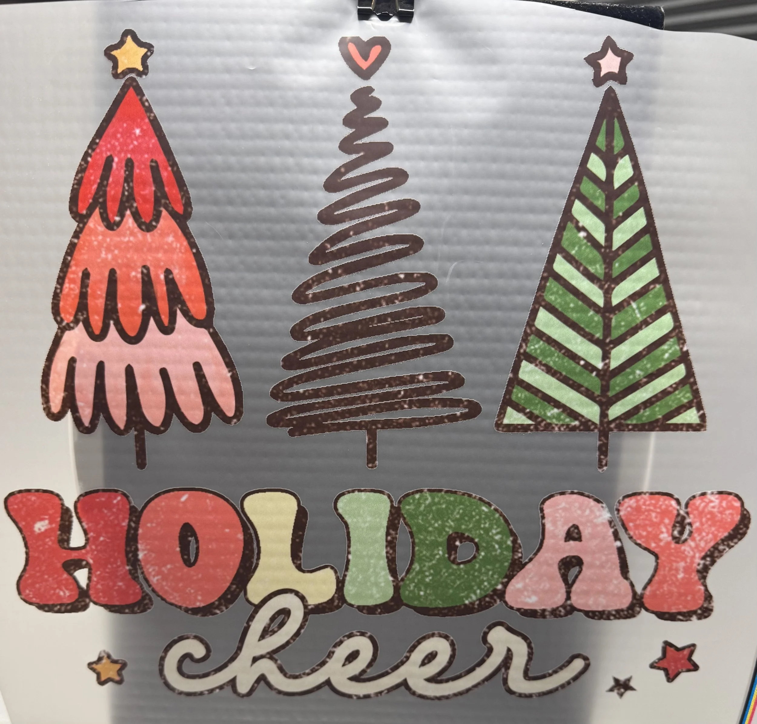 'Holiday Cheer' Ready-to-Press Design DTF
