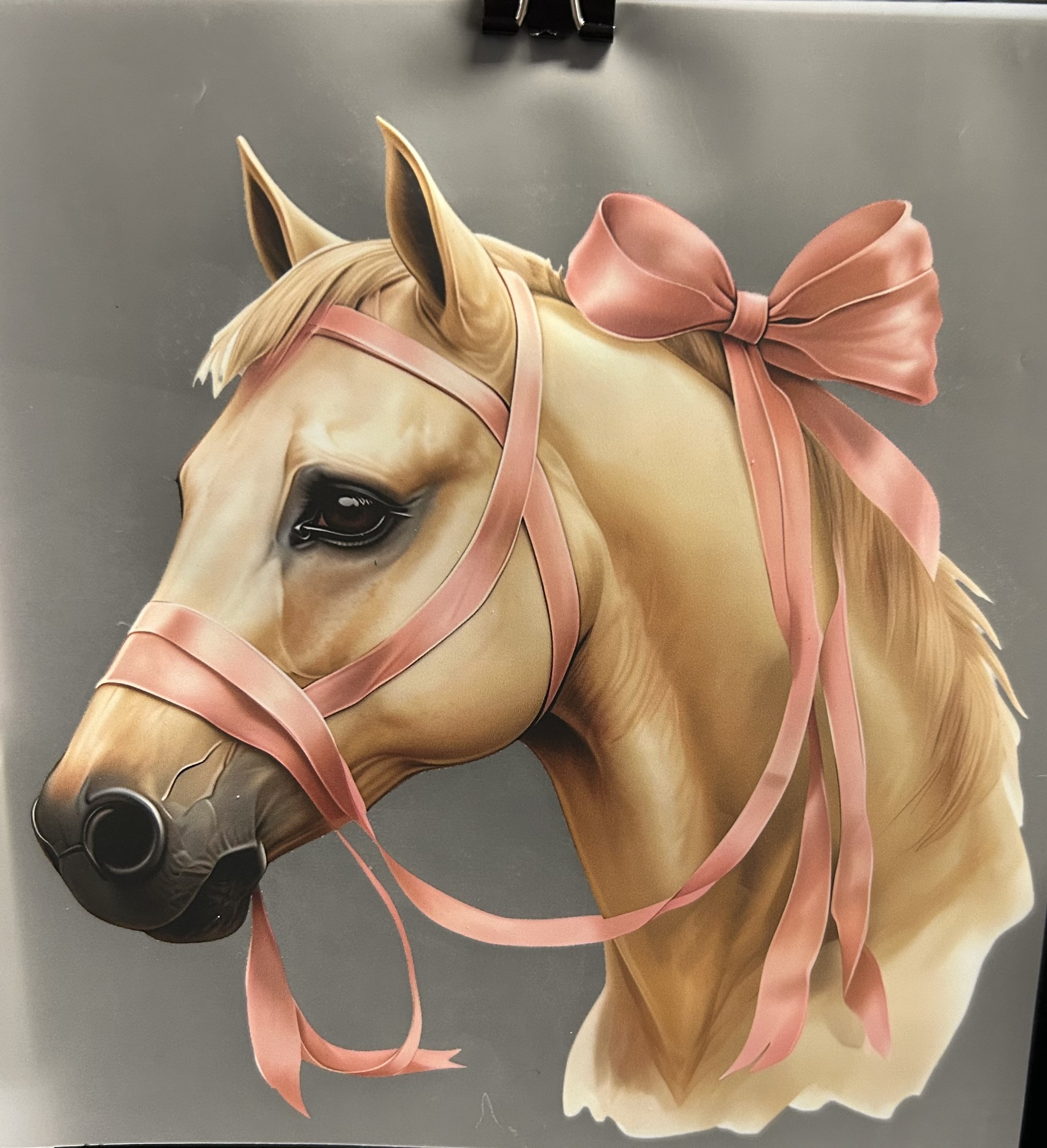 Horse Design Ready-to-Press Transfer dtf