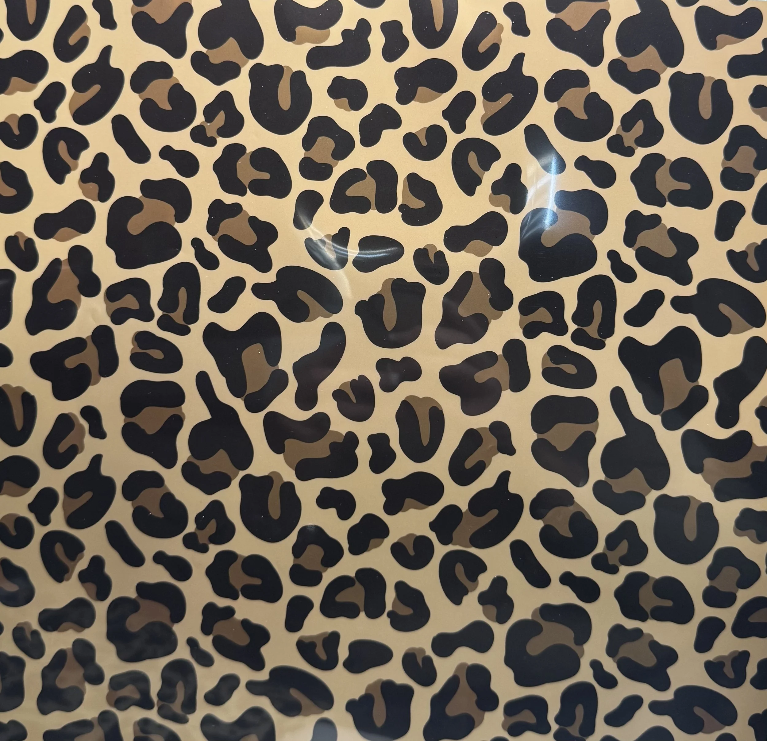 Leopard Print Ready-to-Press Heat Transfer DTF