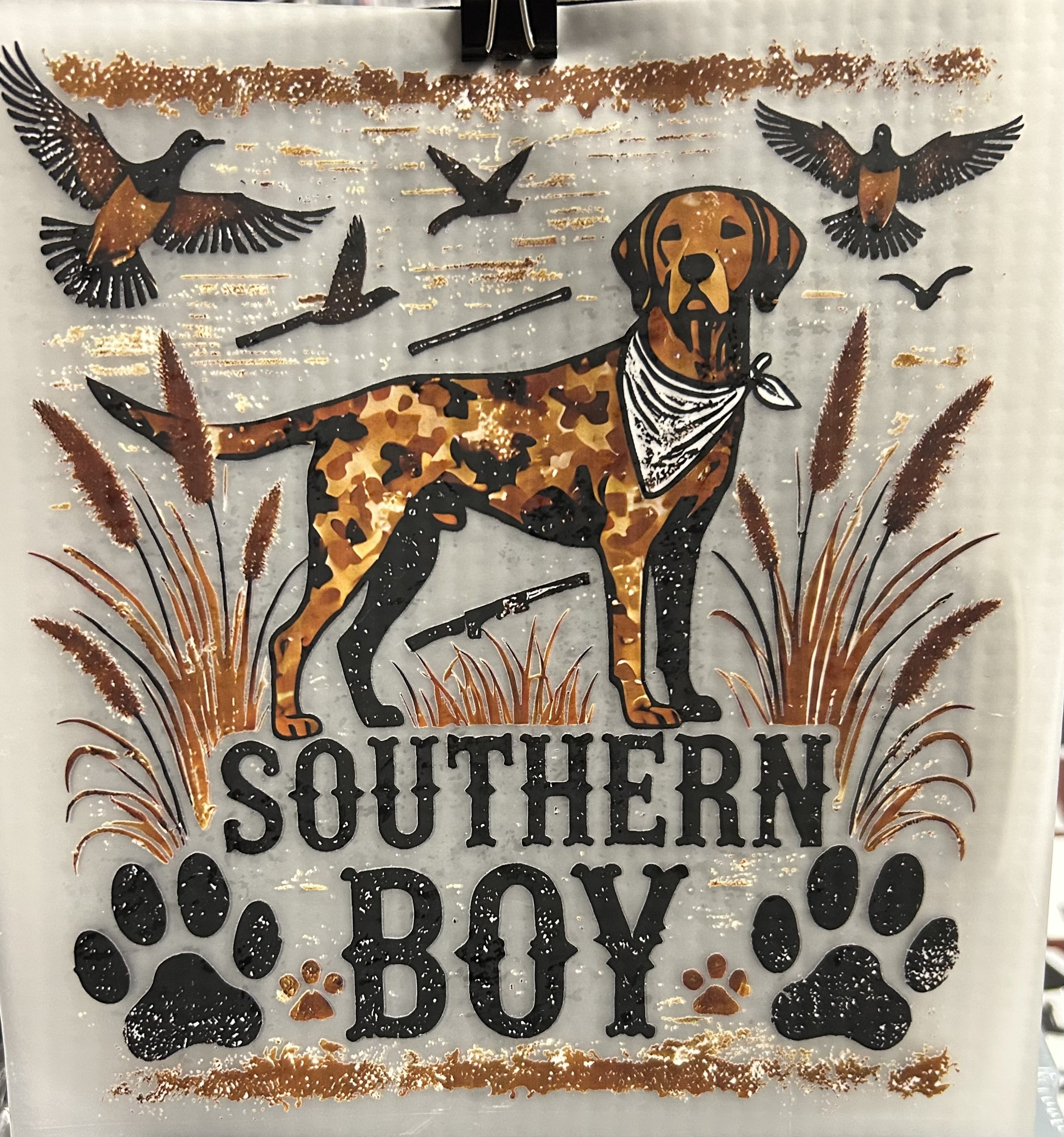 Southern boy camo brown