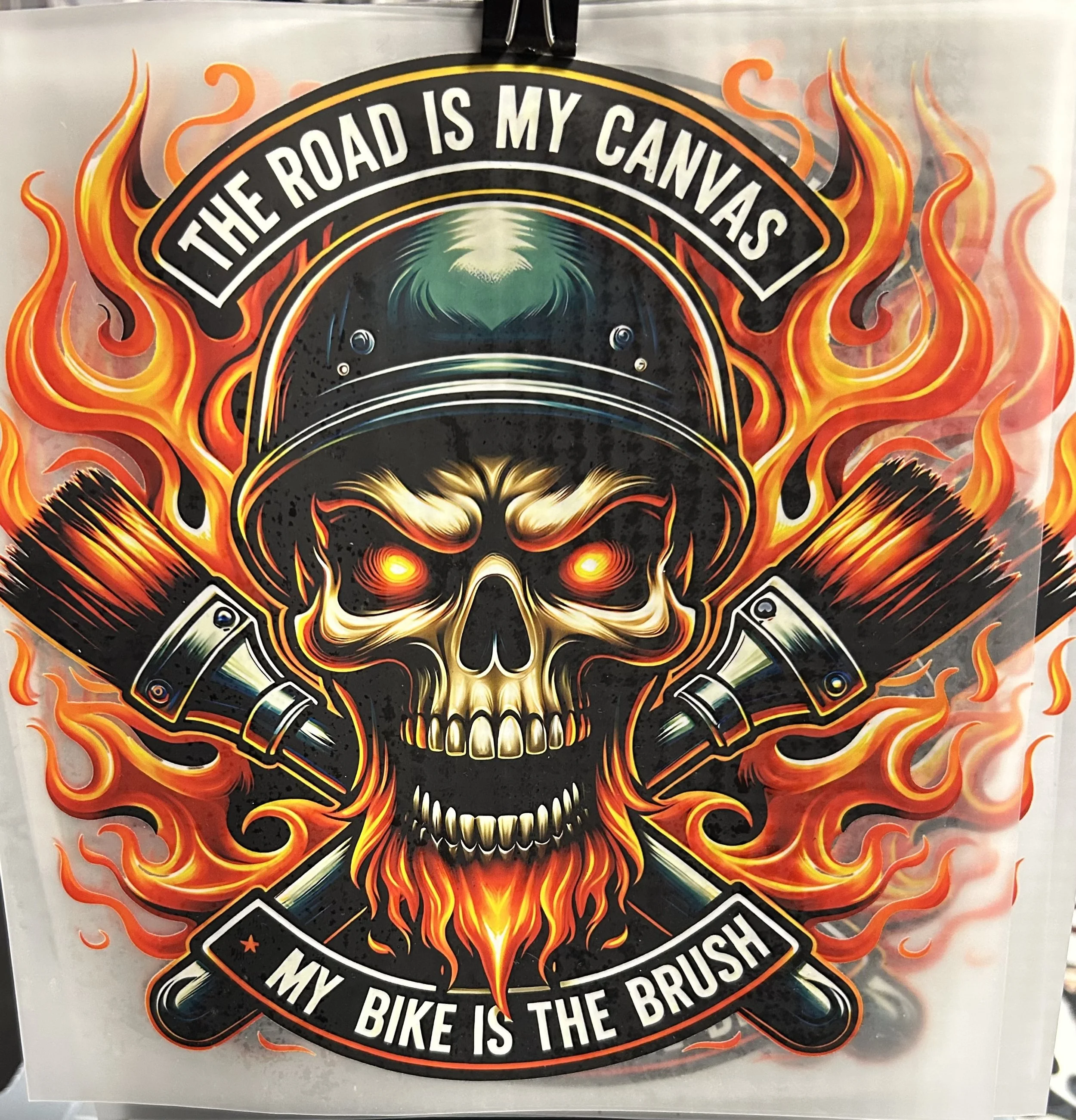 'The Road is My Canvas' Ready-to-Press DTF