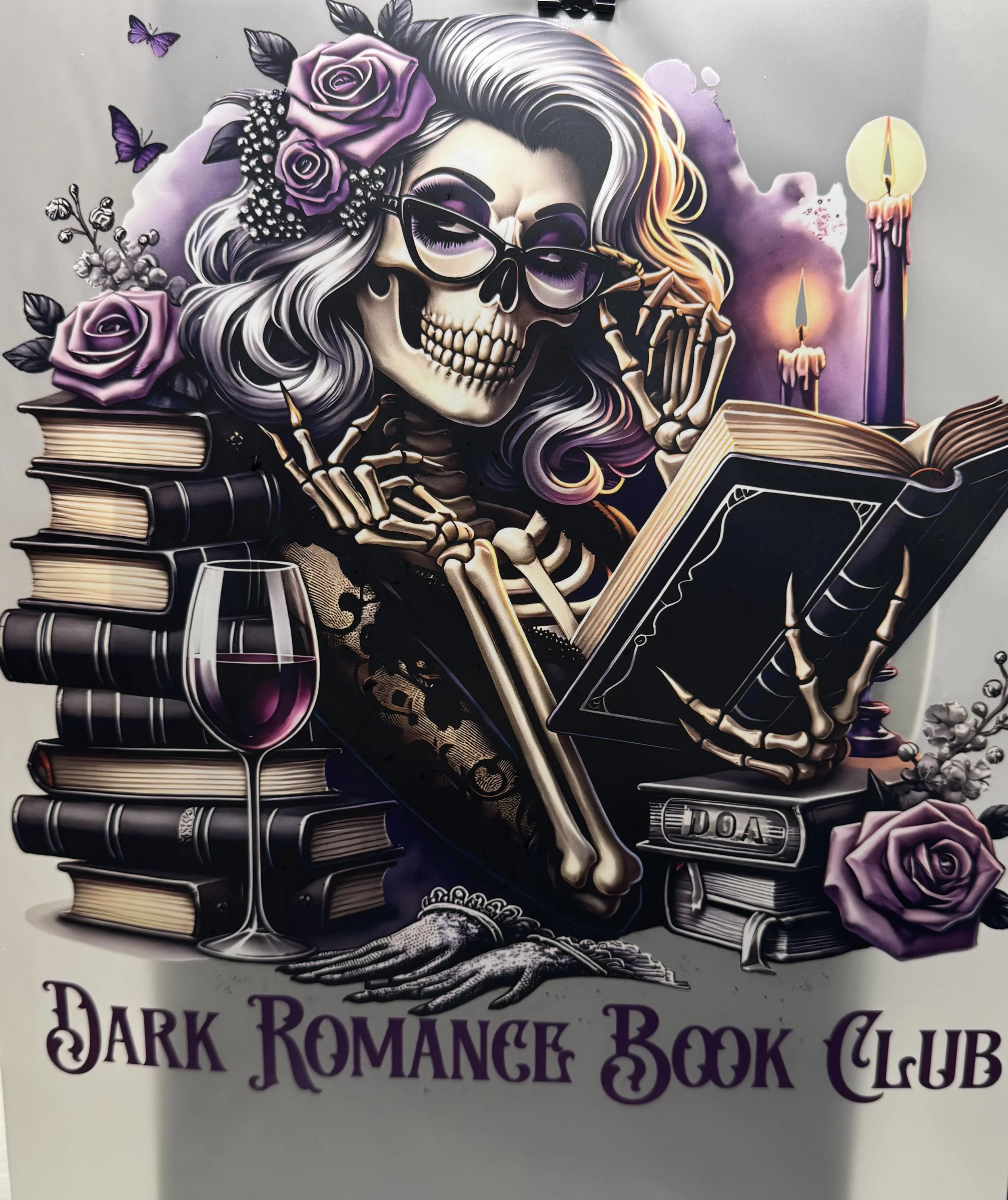 Dark Romance Book Club Ready-To-Press Transfer DTF