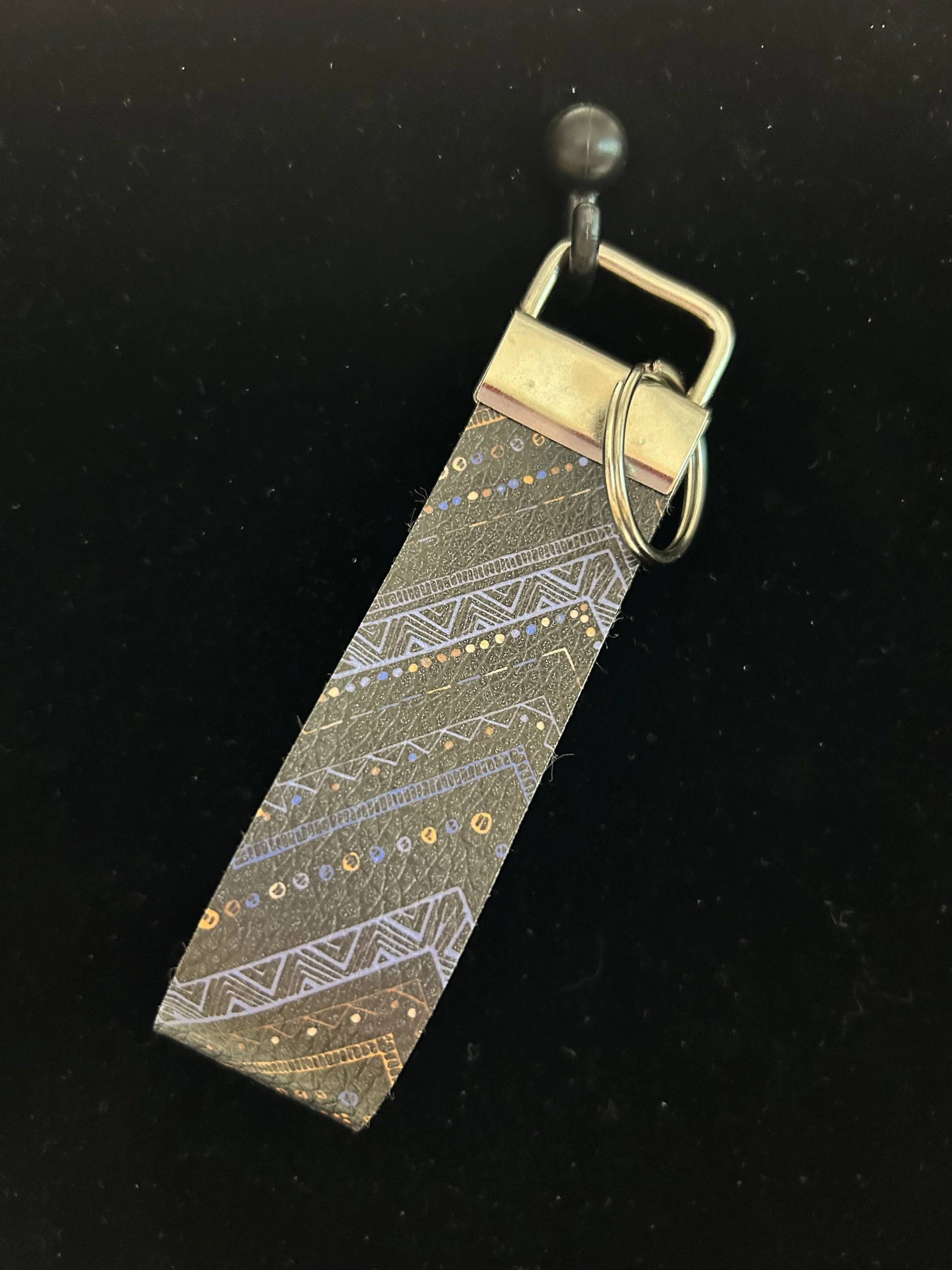 Indian print handheld